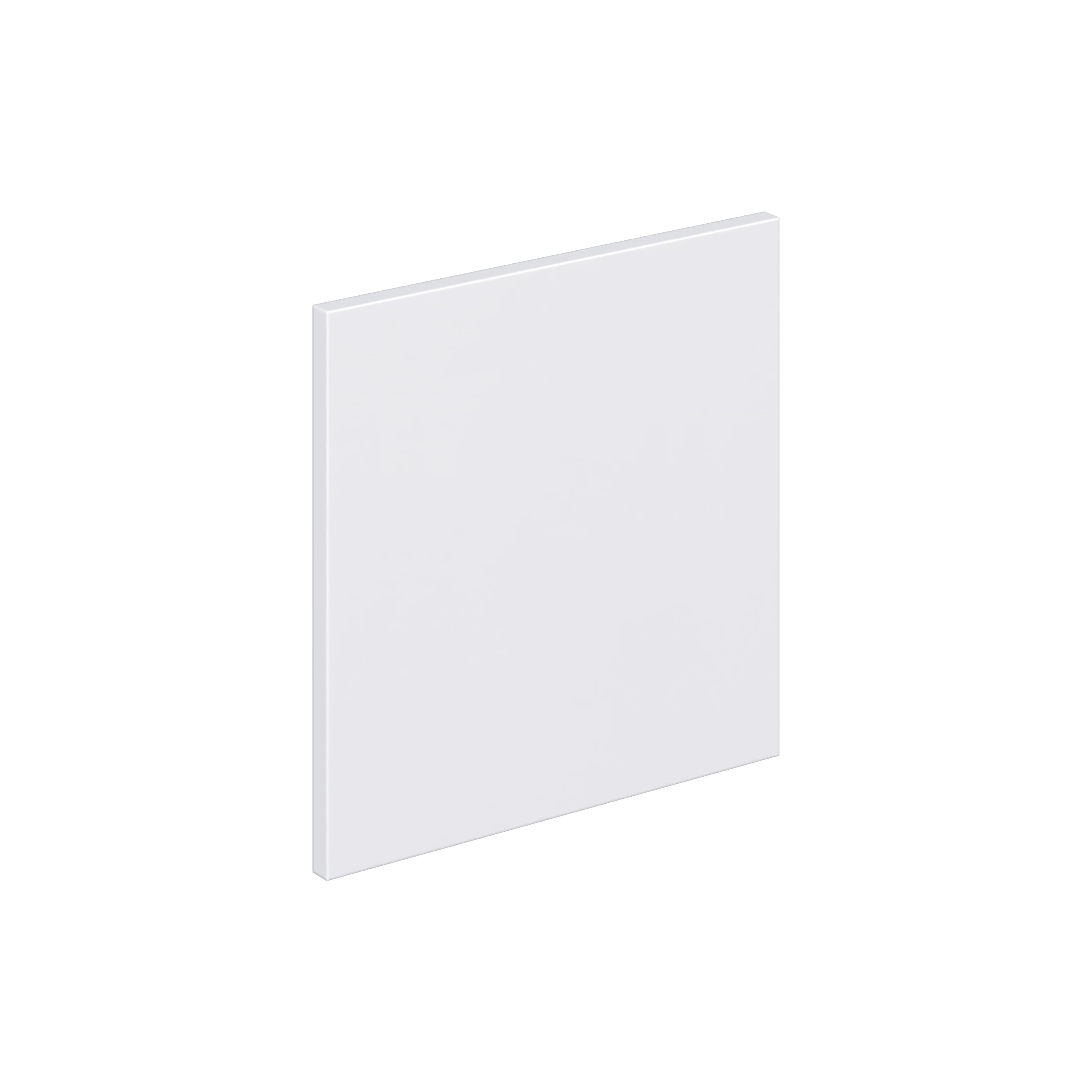 Hugo&Borg DSDF1515-LA Lasalle 15-in W x 15-in H Bright White Slab Laminate Slab Base cabinet drawer fronts (Fits 15-in base box )