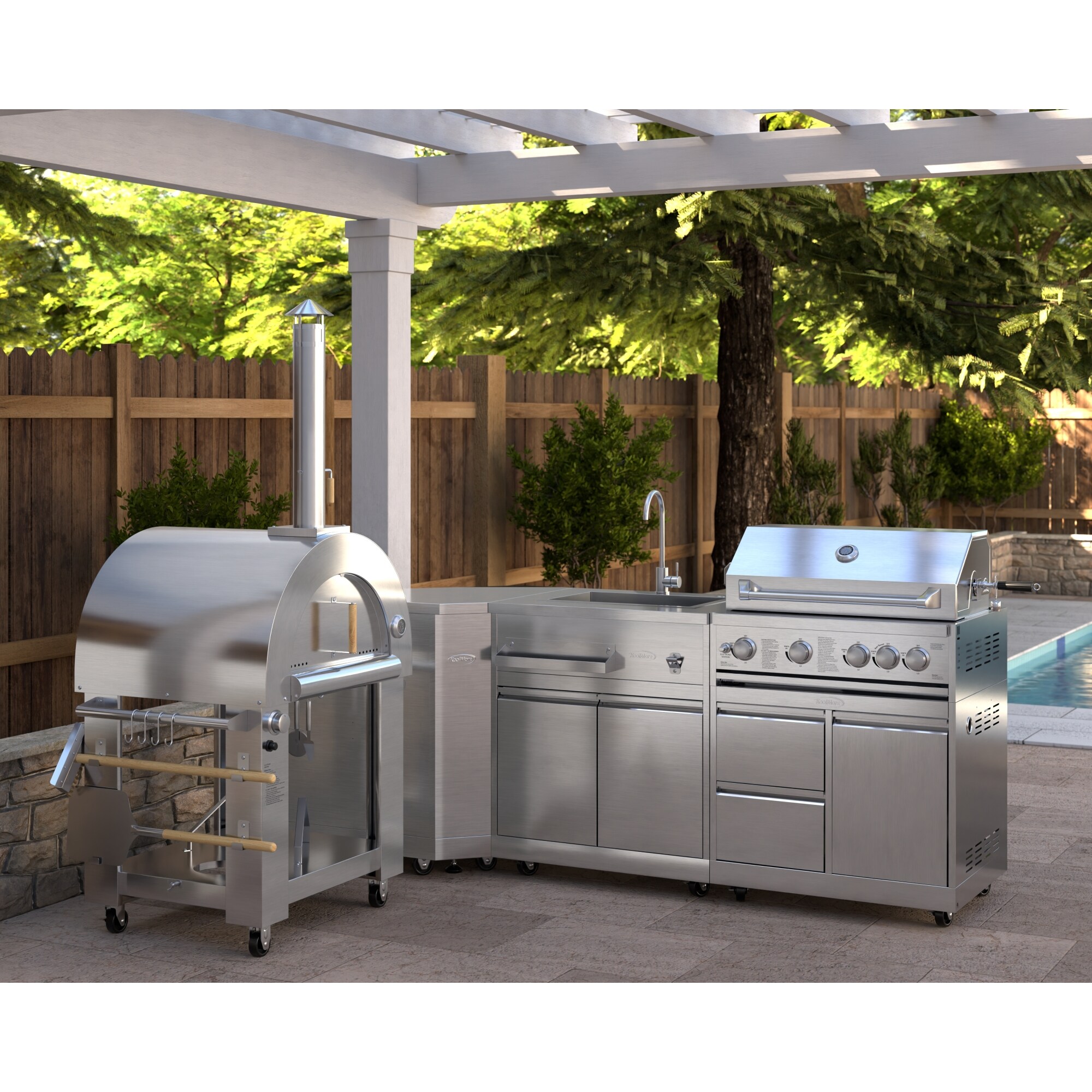 KoolMore LOW-KM-OK105 Modular-Outdoor-Kitchens - View #2
