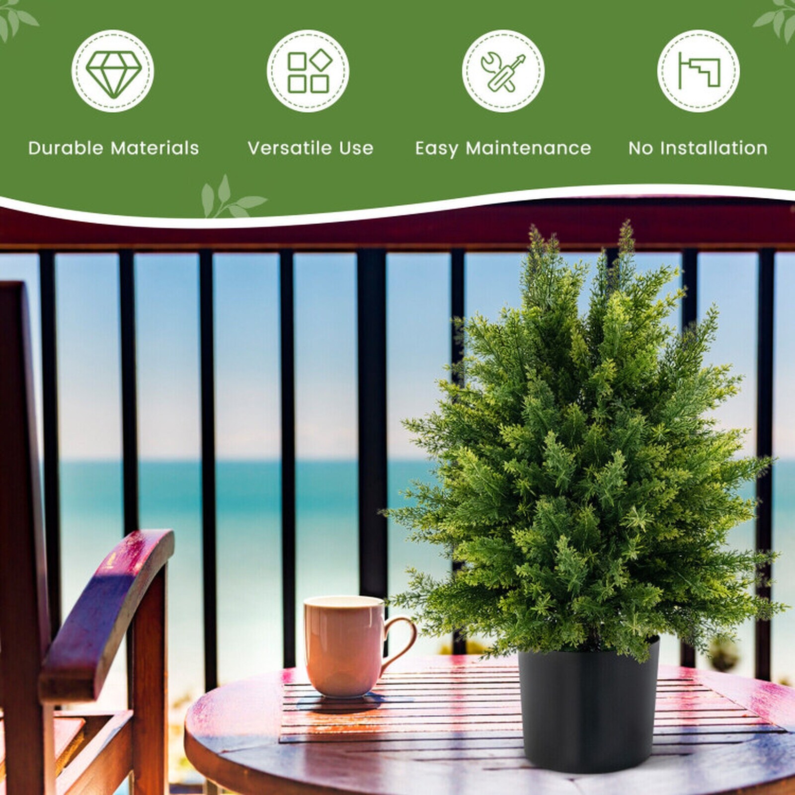 SUGIFT LW102SUGHY2735 Artificial-Plants-Trees - View #7