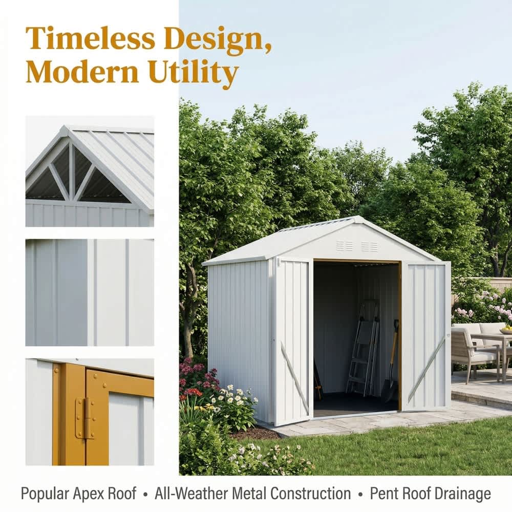 Ama Pear S-OSS-1 Metal-Storage-Buildings-Sheds - View #8