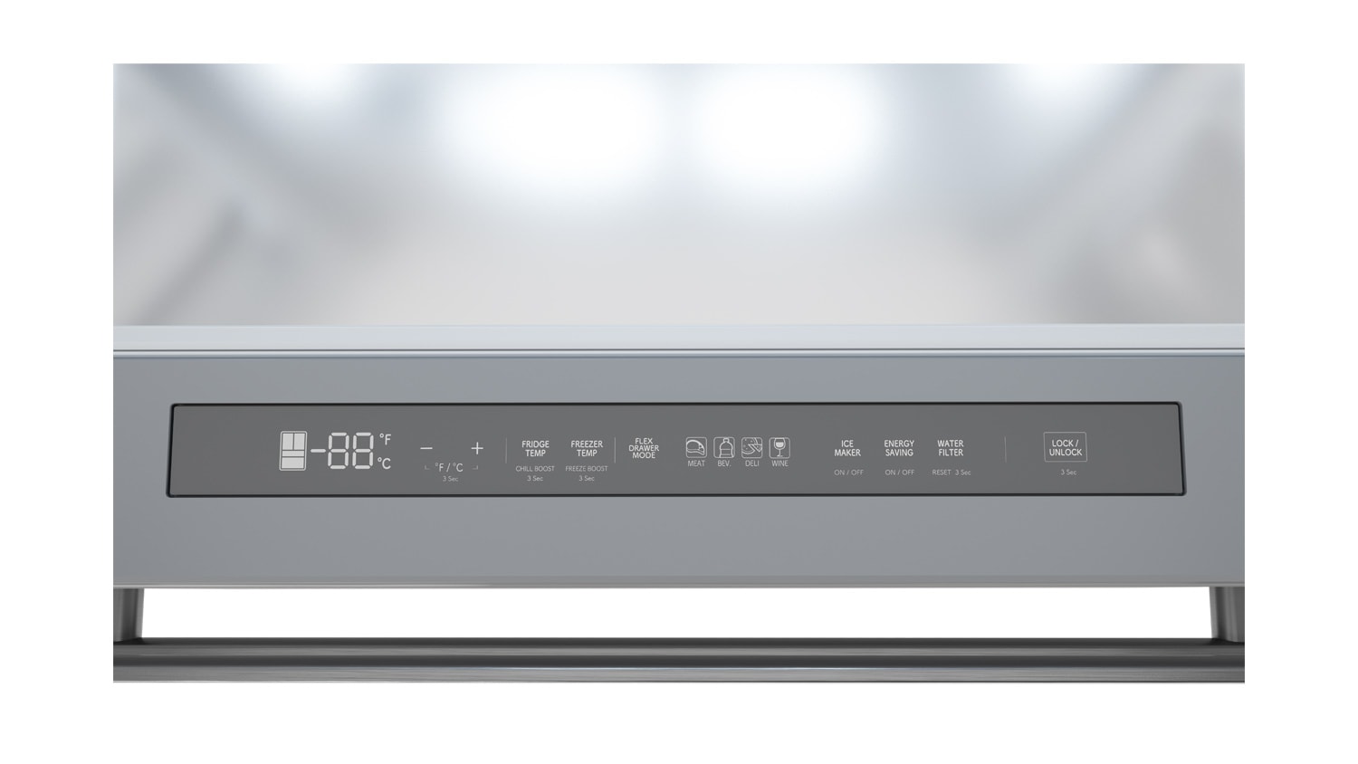 Sharp SJG2254FS French-Door-Refrigerators - View #4