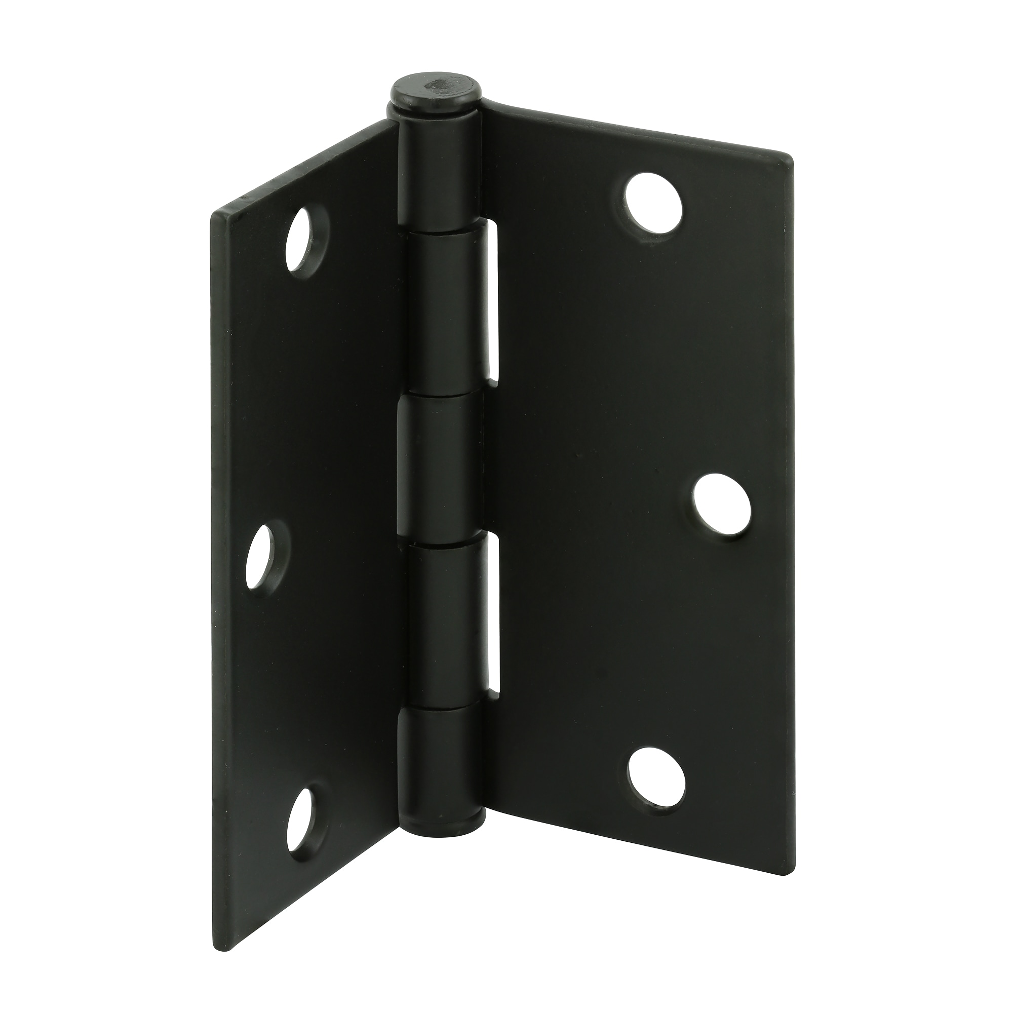Prime-Line U 1150273 3-1/2-in H Square Oil Rubbed Bronze Barrel Interior/Exterior Door Hinge 3 -Pack