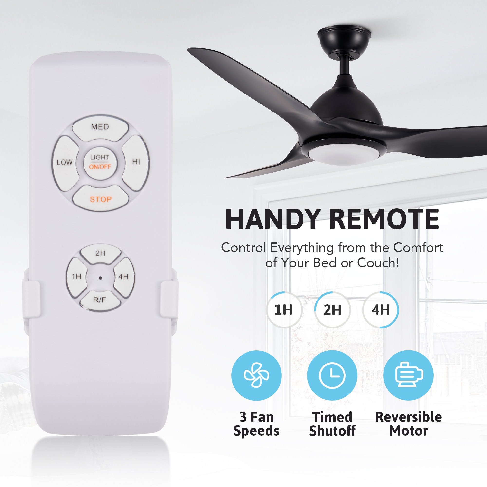 CO-Z CFN-1506-BK Ceiling-Fans - View #7