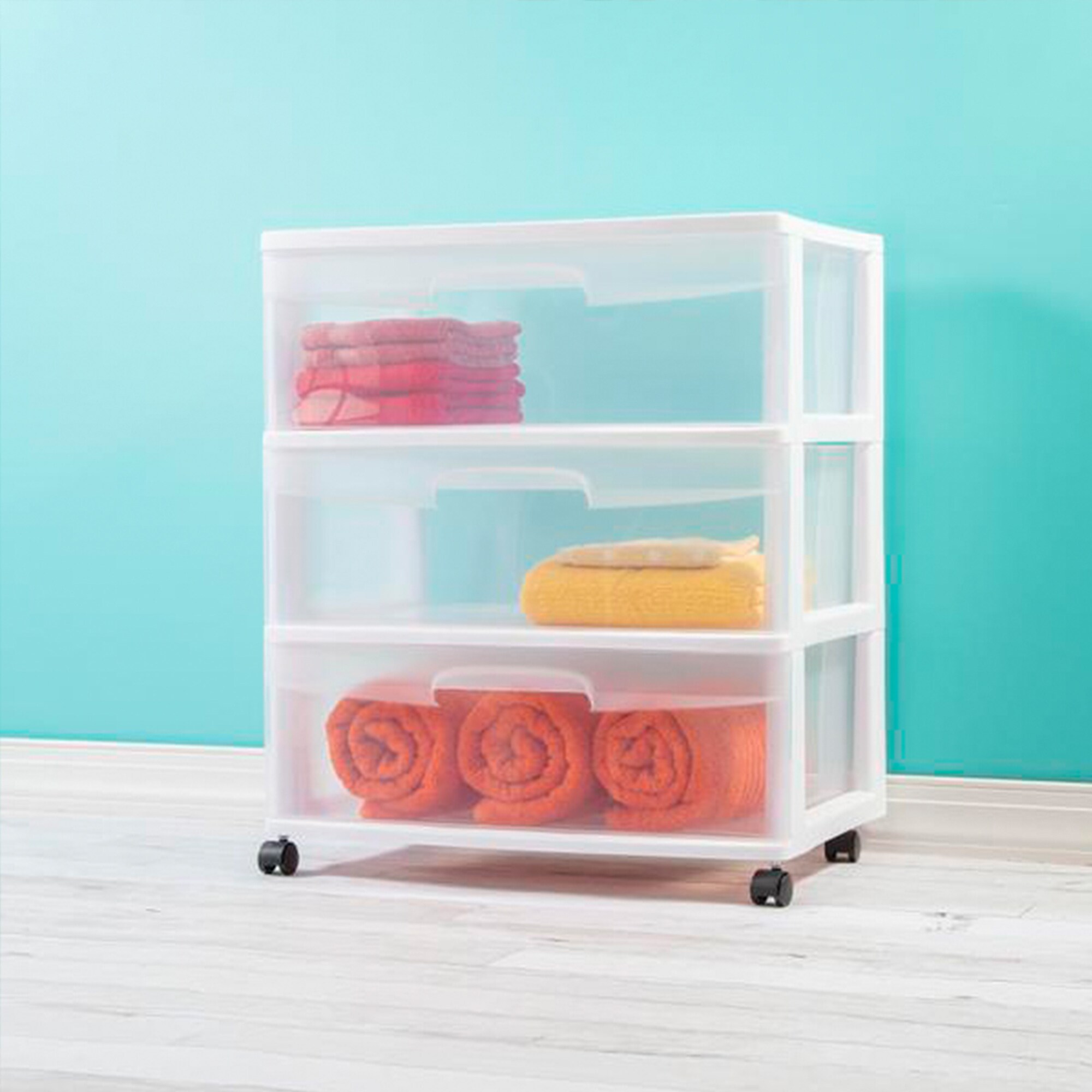 Sterilite 6-Drawer Rolling Storage Cart