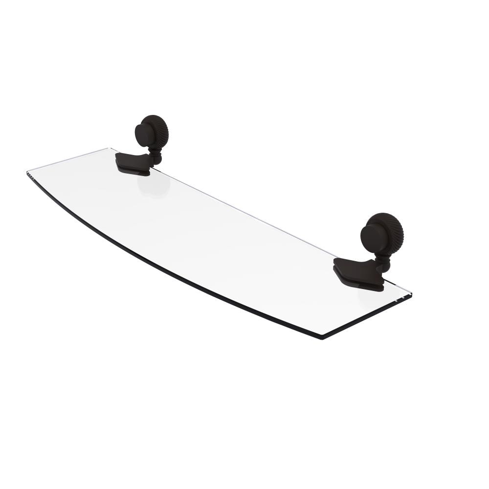 Allied Brass 433T/18-ORB Venus Oil-rubbed Bronze Wall mount Bathroom Shelf ( 18-in x 2-in x 5-in )