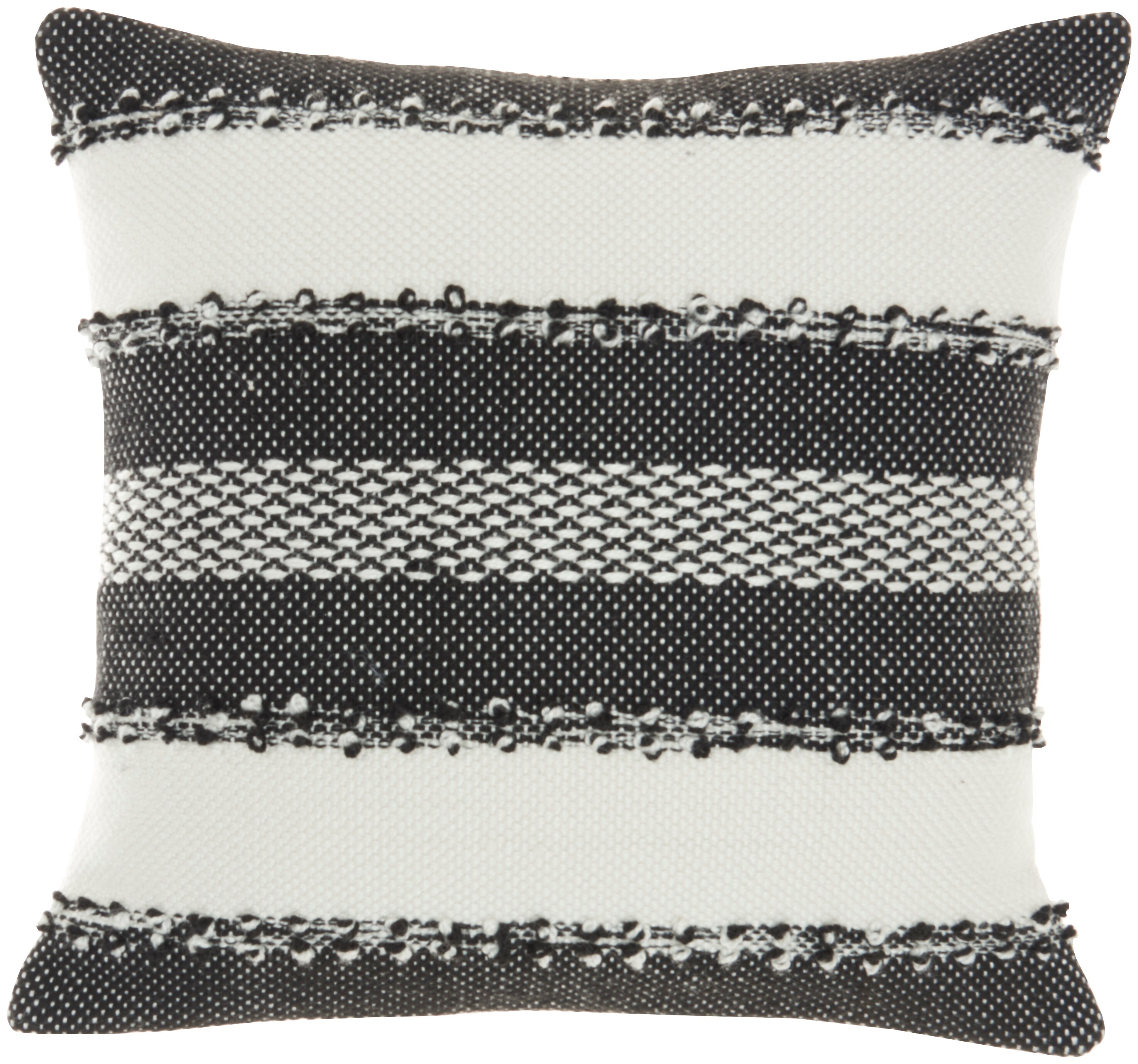 Majestic Home Goods Coral Extra Throw Pillow; Black