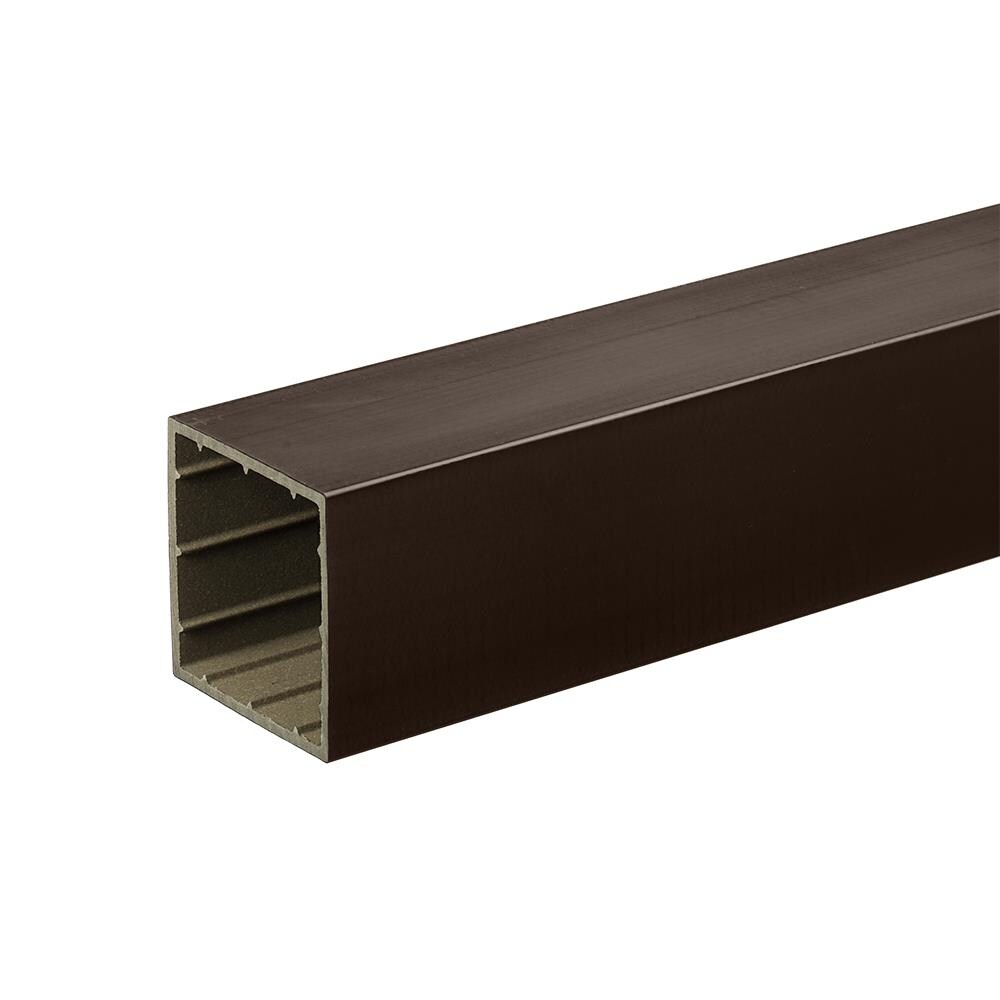 TimberTech 4-in x 4-in x 8-ft Kona Composite Deck Post Sleeve