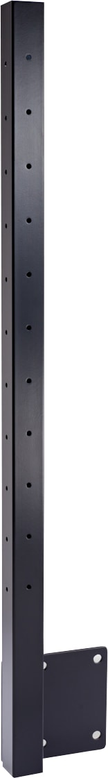 CityPost DecCorner Pvost 2-in x 0.08-in x 3-ft Black Deck Corner Post ...