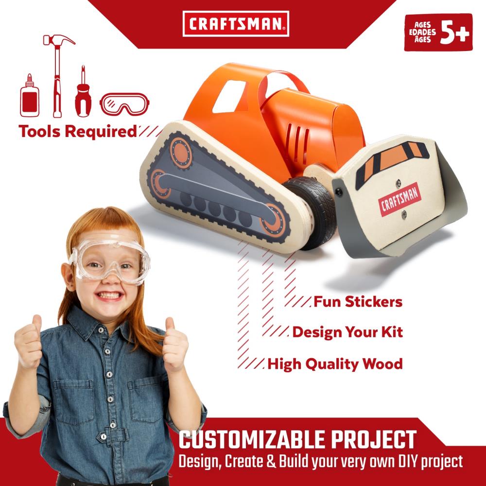 CRAFTSMAN OK005-CM Kids-Woodworking-Project-Kits - View #6