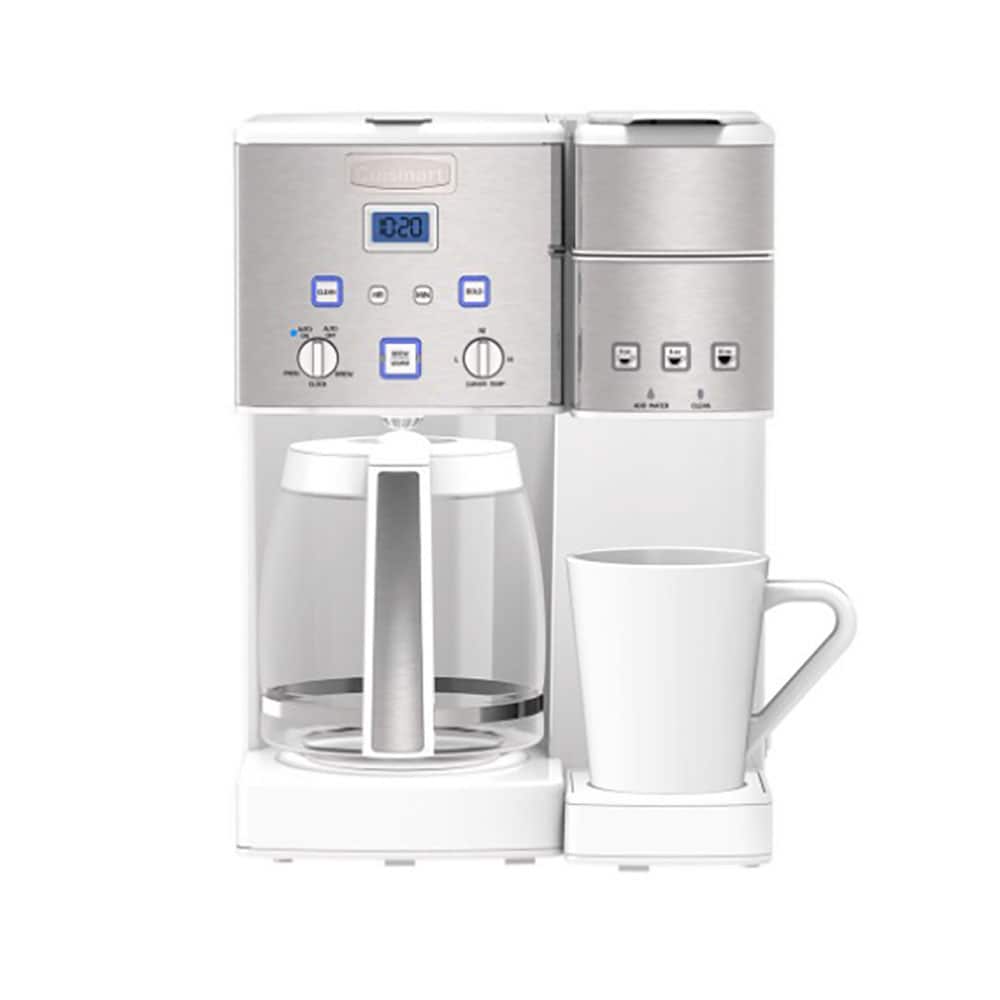 Cuisinart SS-15 12-Cup Coffeemaker and Single-Serve Brewer - Silver for  sale online