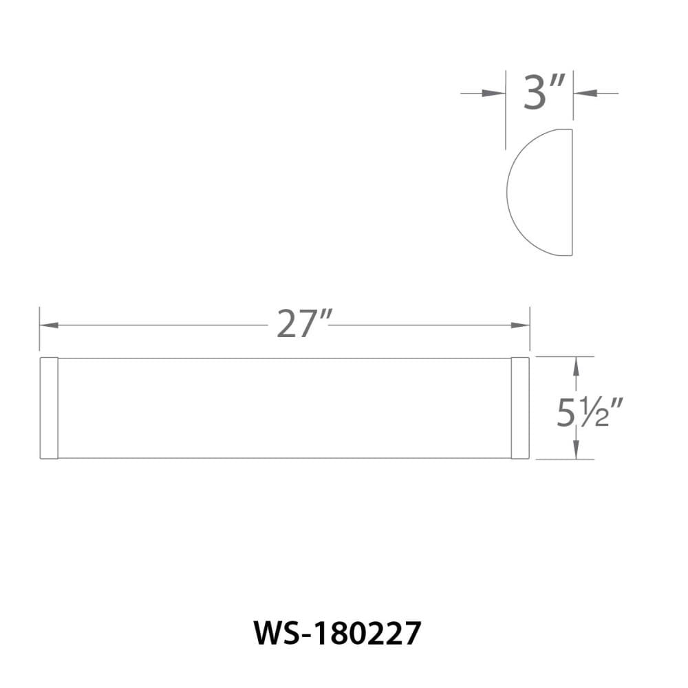 WAC Lighting WS-180227-30-BN b089995 - View #4