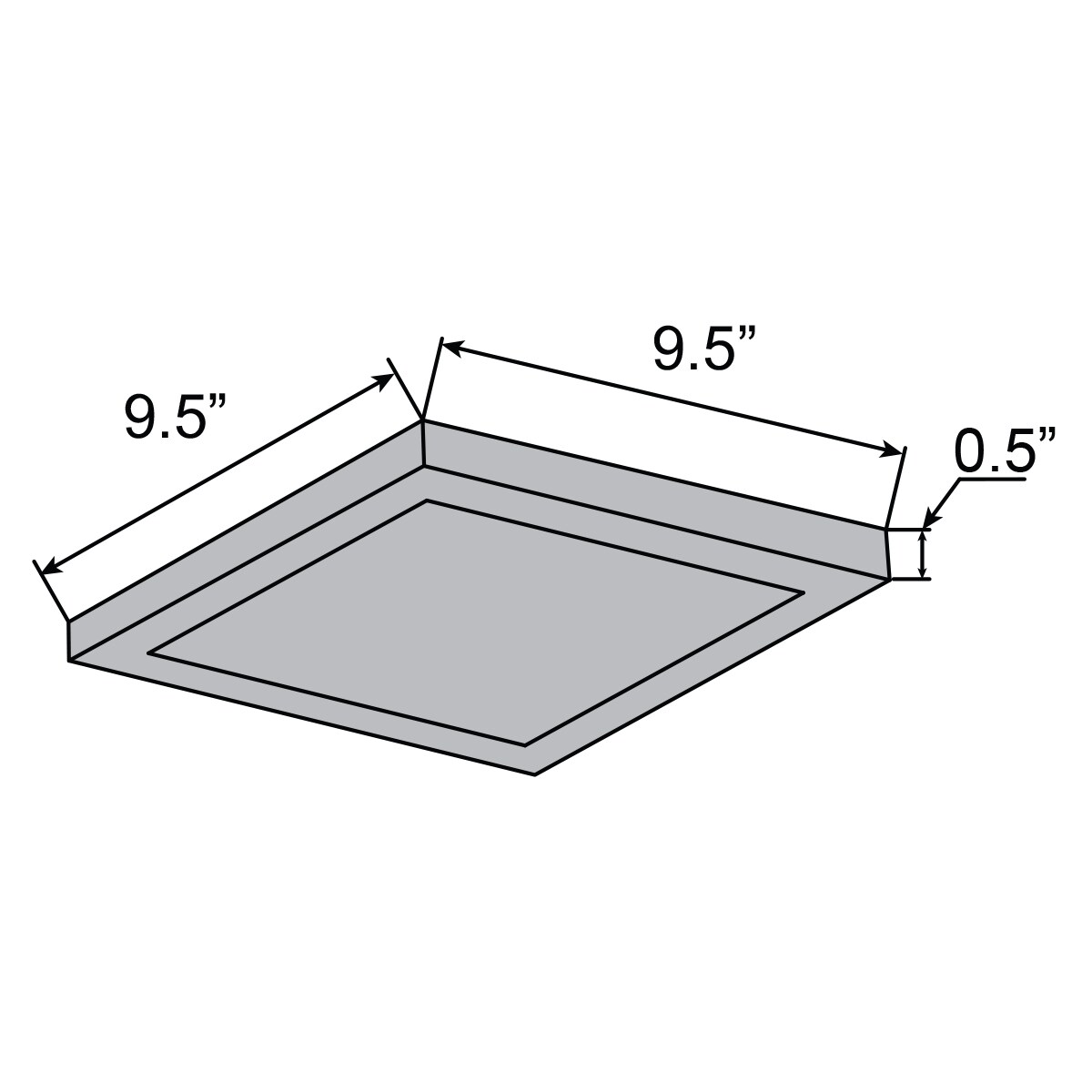 Access Lighting 20815LEDD-WH/ACR flushmounts - View #2