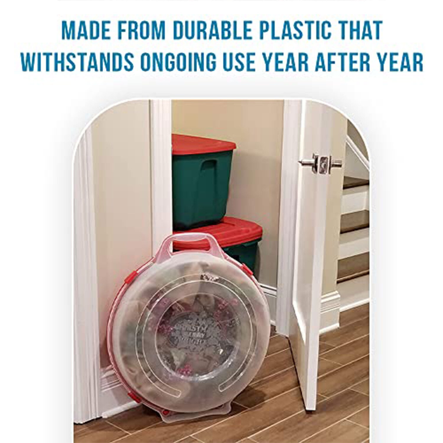 Homz Products 324362 Wreath-Storage - View #5