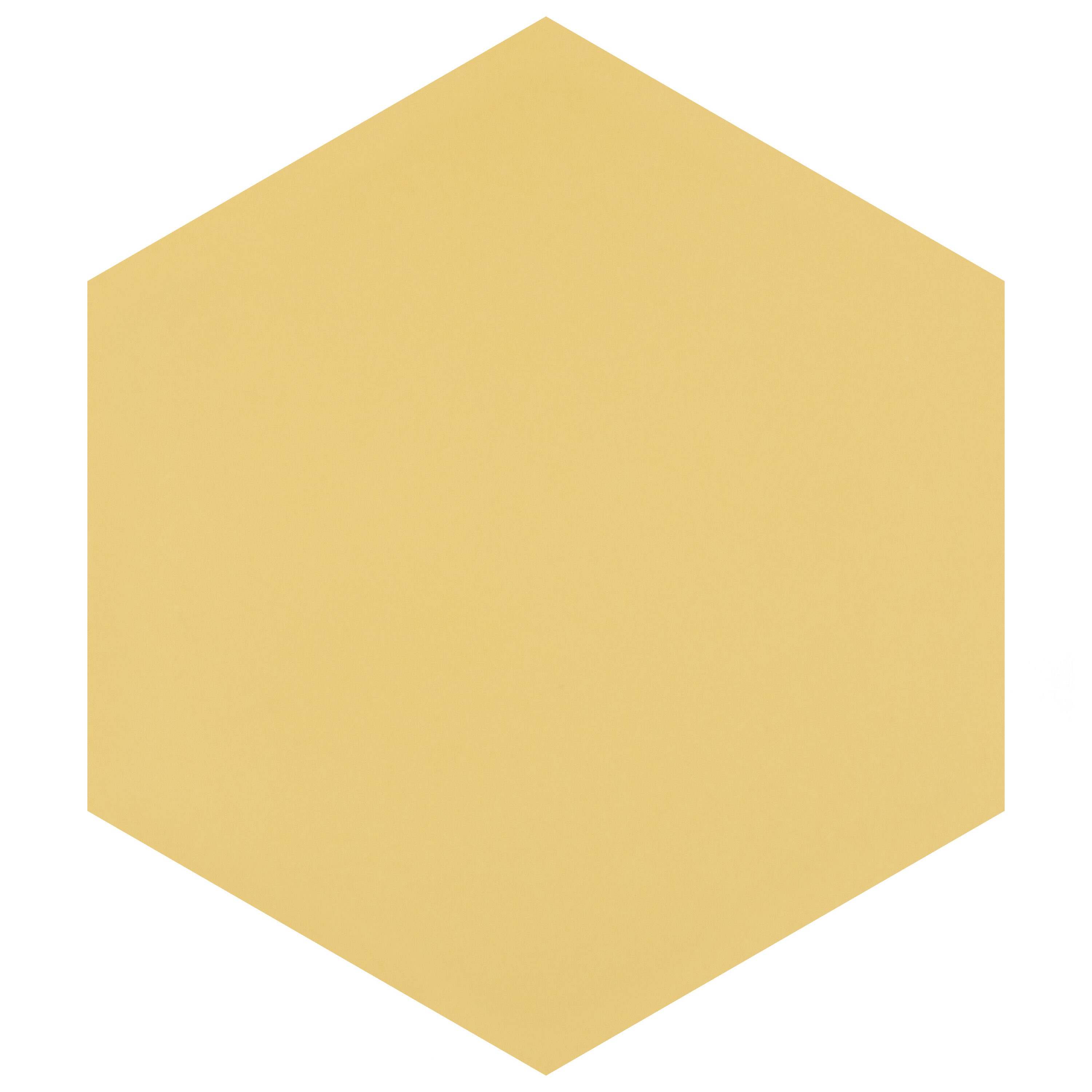 Affinity Tile FCD10DATX Textile Basic Hex Dandelion 9-in x 10-in Satin Porcelain Hexagon Standard Floor and Wall Tile ( 11.5-sq ft Carton