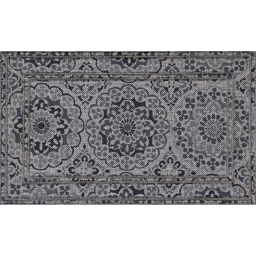 Mainstays Tri-Rib Doormat, 20 inch x 30 inch, Charcoal