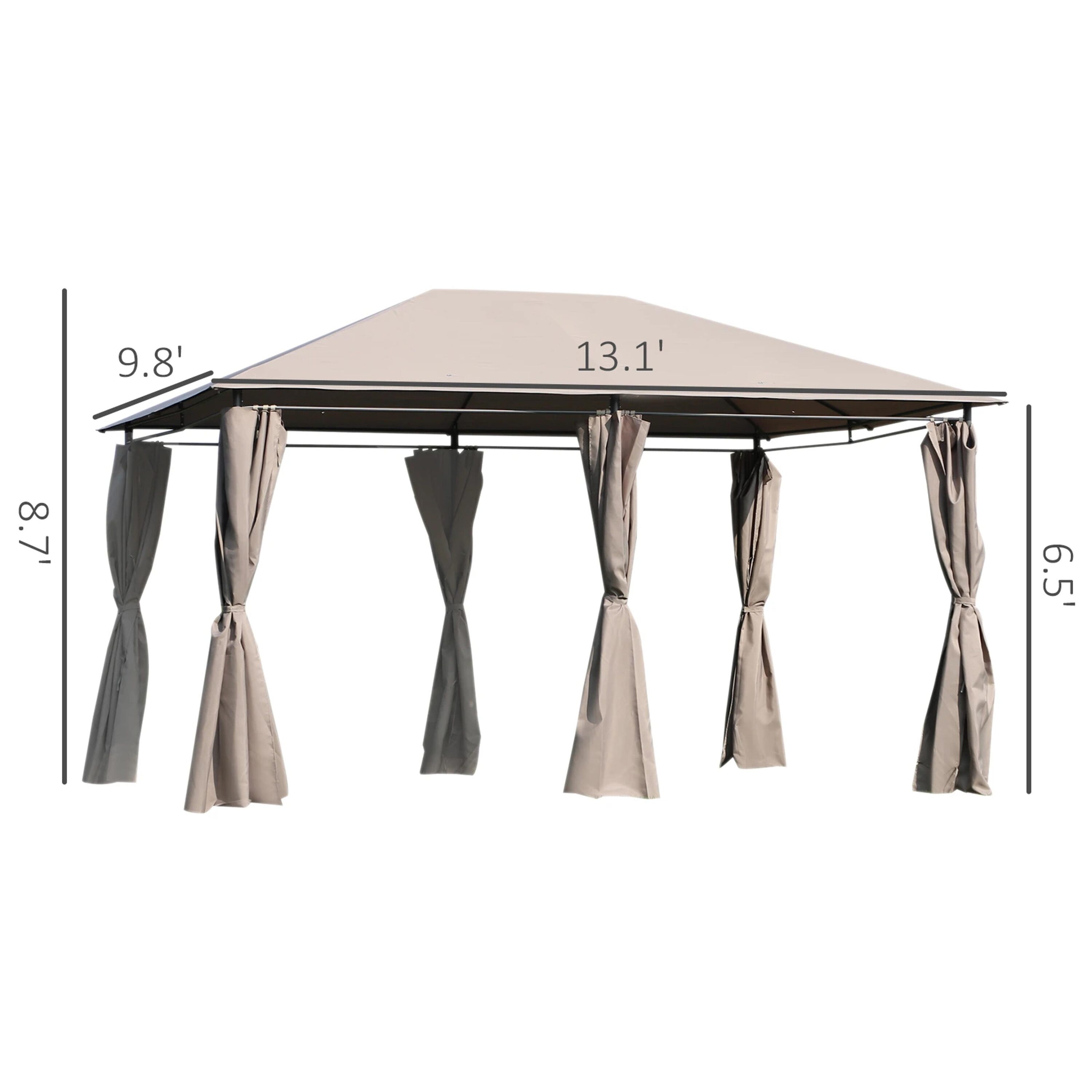 Bayfeve BFAOS-4175-GZB Wood-Resin-Gazebos - View #6