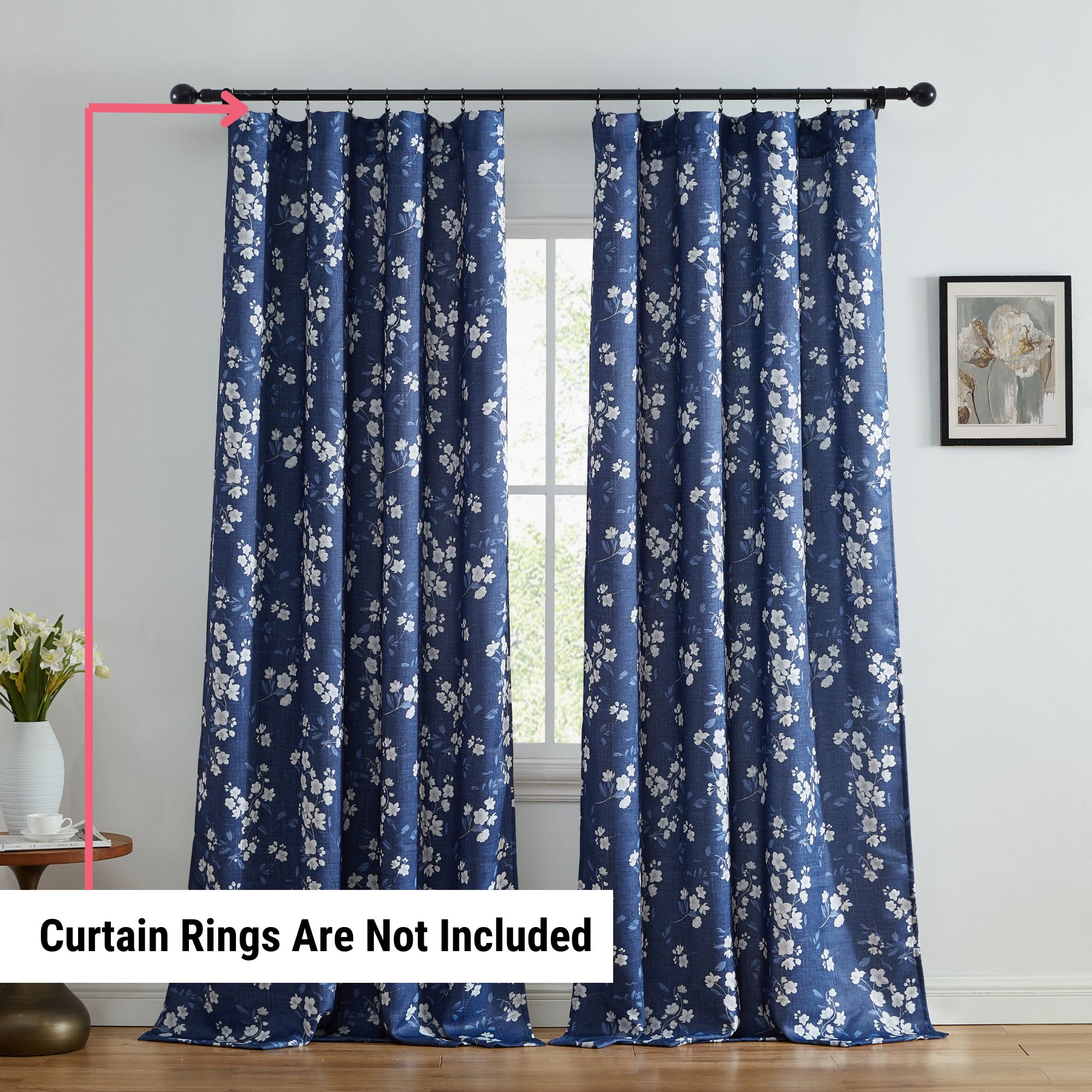 HLC.me ASHLY-96-NVY curtains - View #4