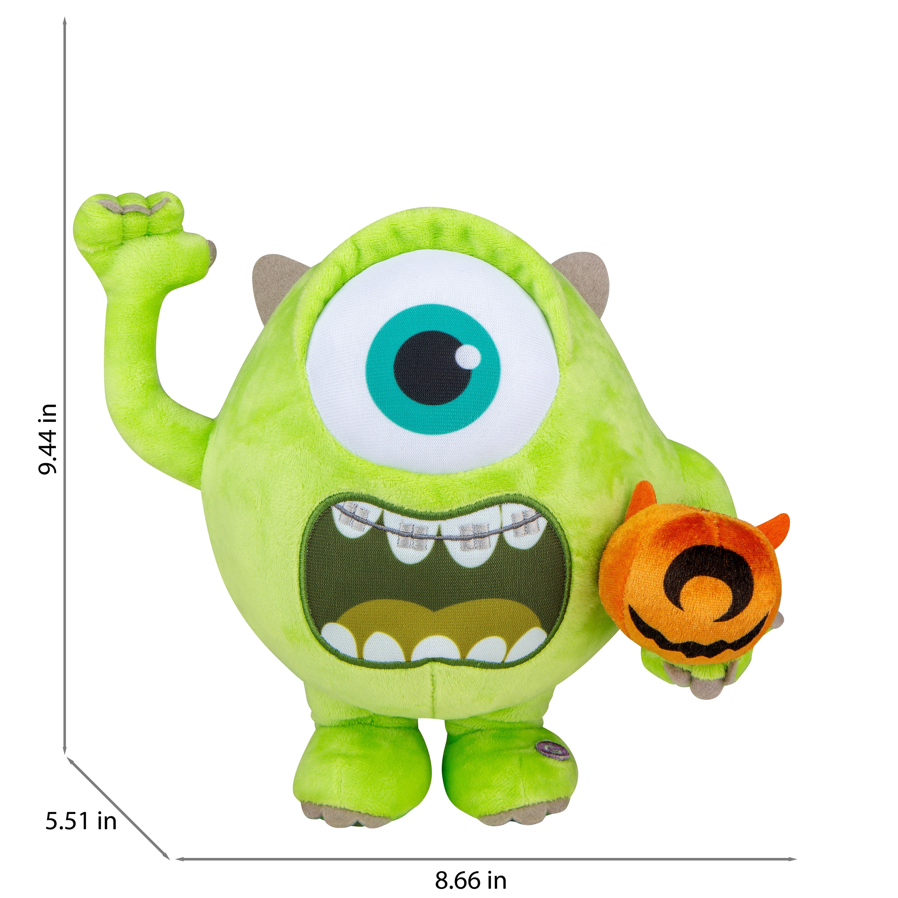 Disney 8 in Musical Mike Wazowski Animated Plush Waddler 553792 at Lowes