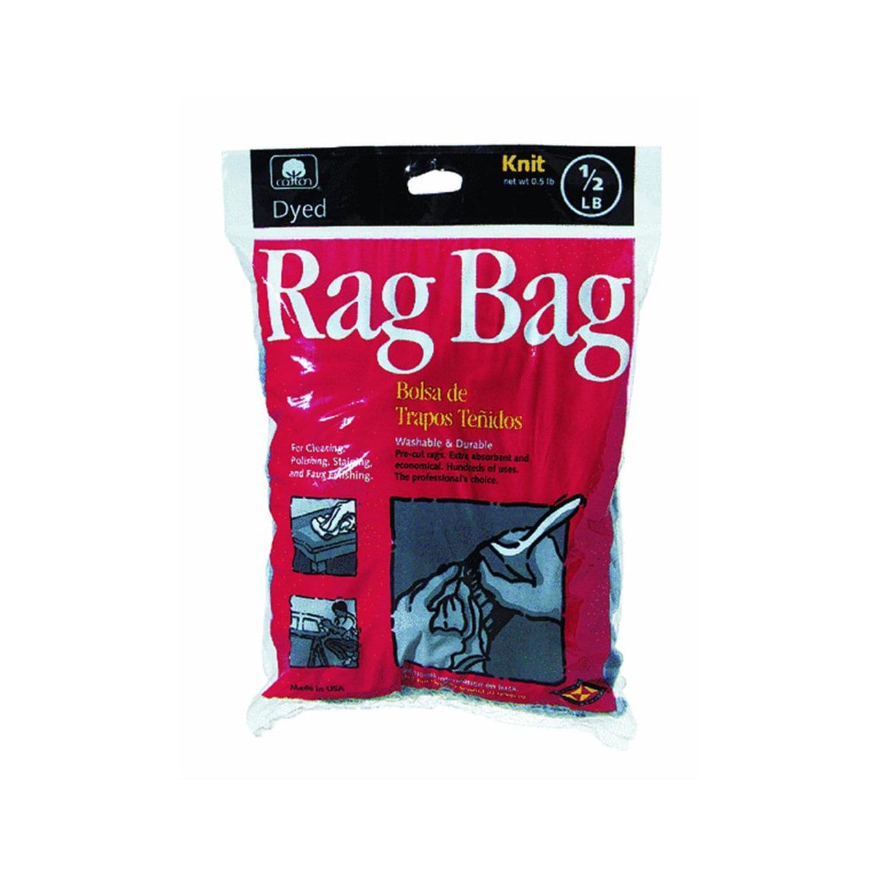 Trimaco  Painter's Rags and Wipers 8 oz Blue Model 10841