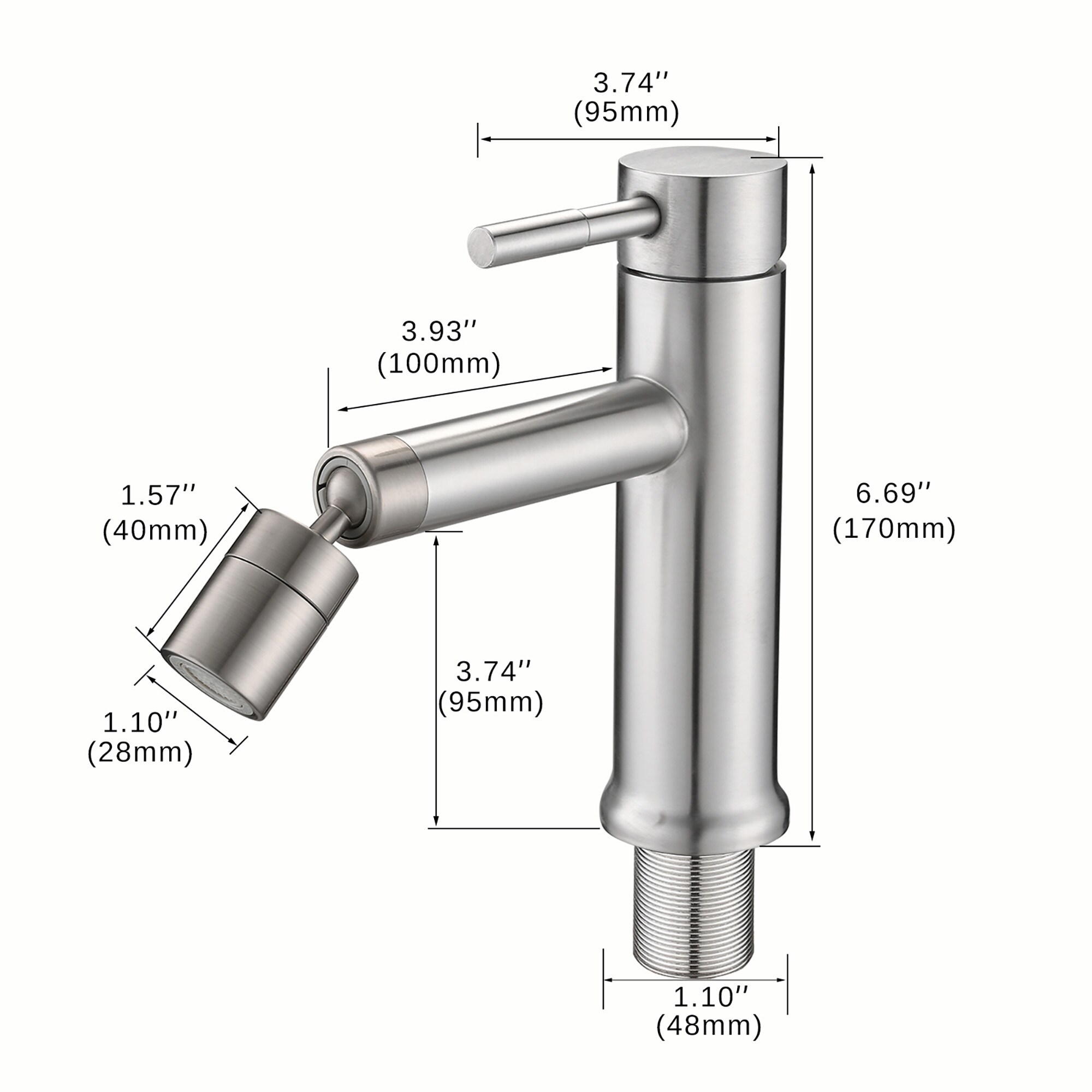 CASAINC RB04YB Lavatory-Faucets - View #7