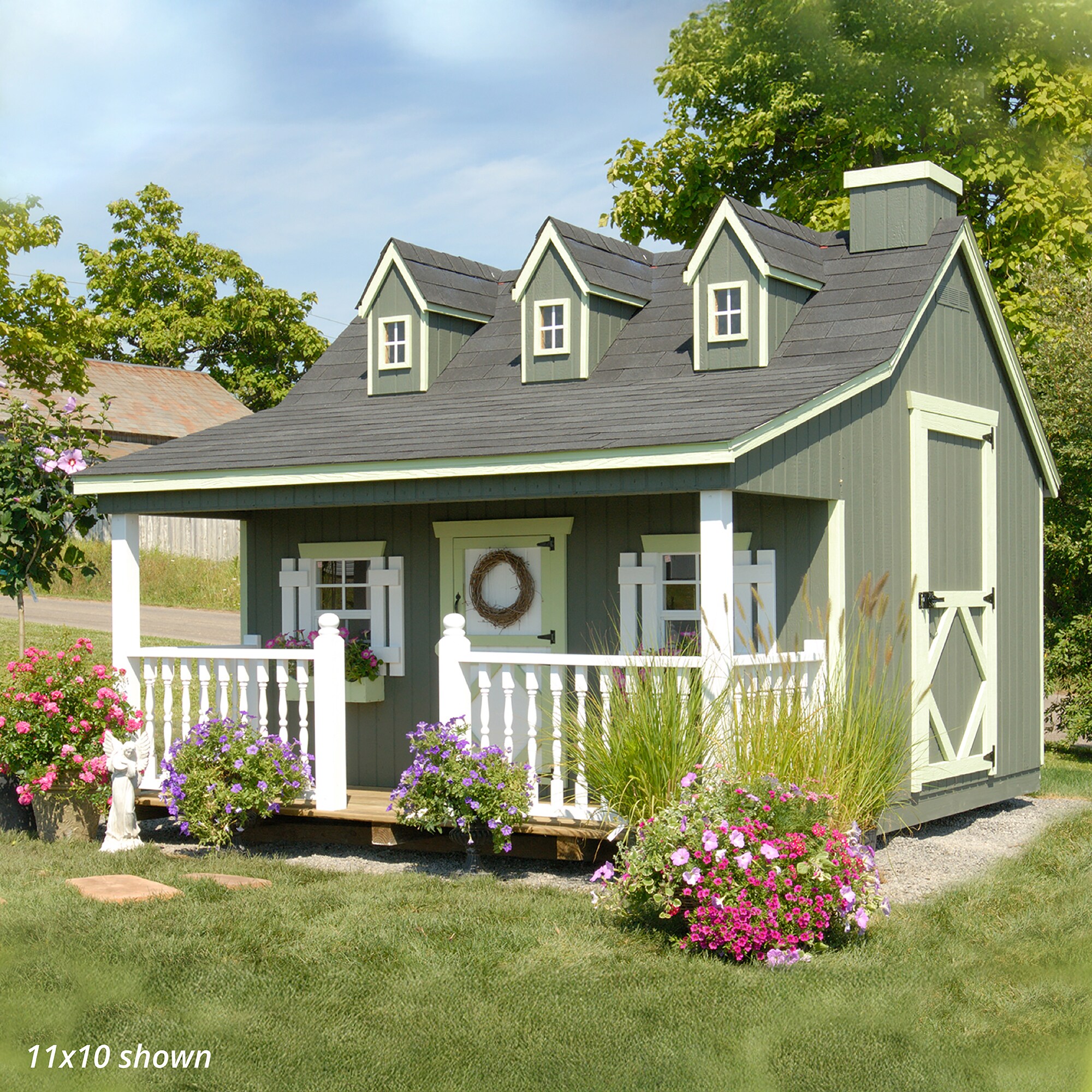 Little Cottage Co 11X10 PC-PNK-LFT playhouses - View #6