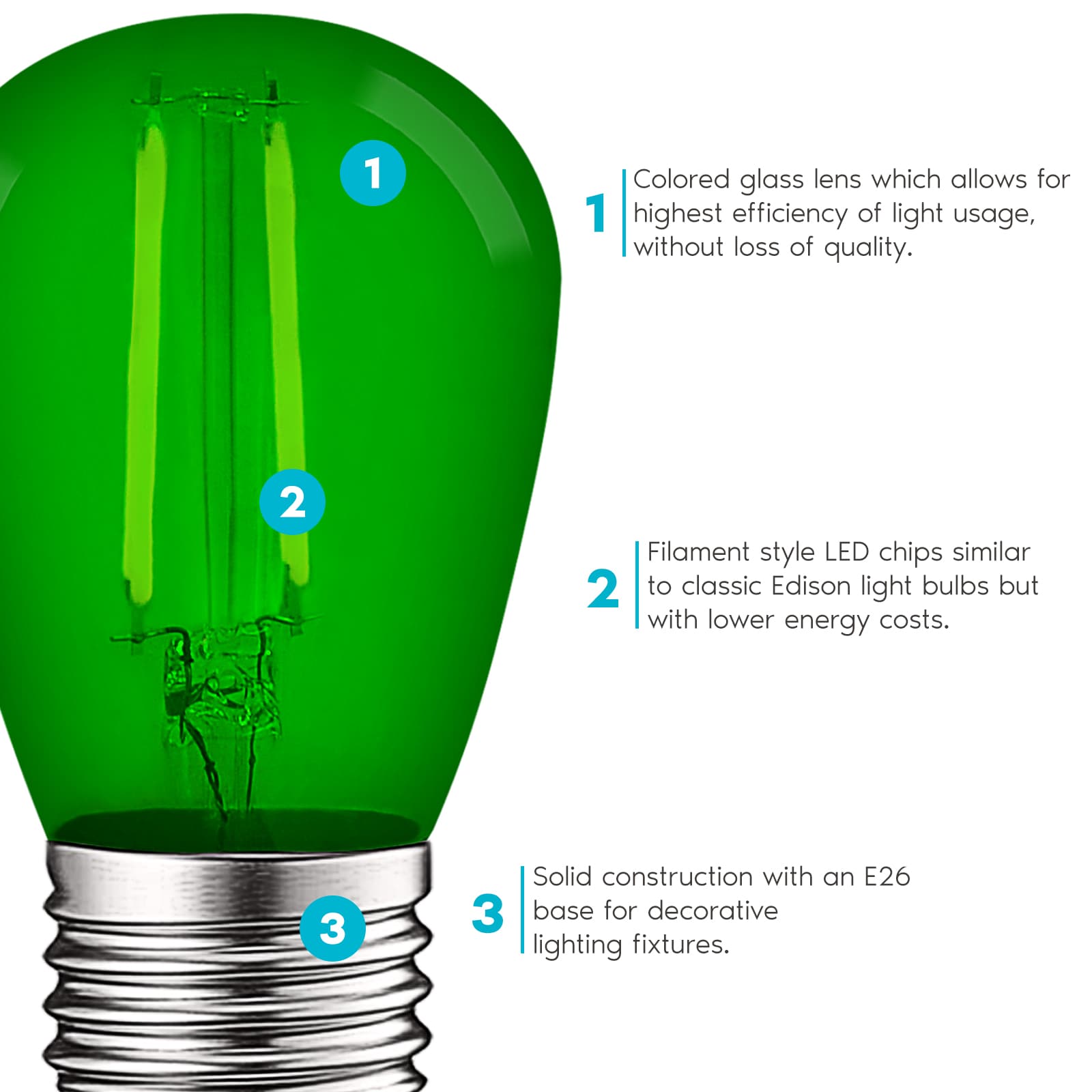 Luxrite LR21732-4PK Dec-Led-Light-Bulbs - View #3