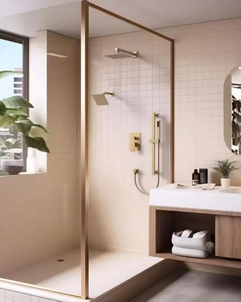 GRANDJOY SFS-1059-GD10 Showerhead-Bar-Panels - View #14