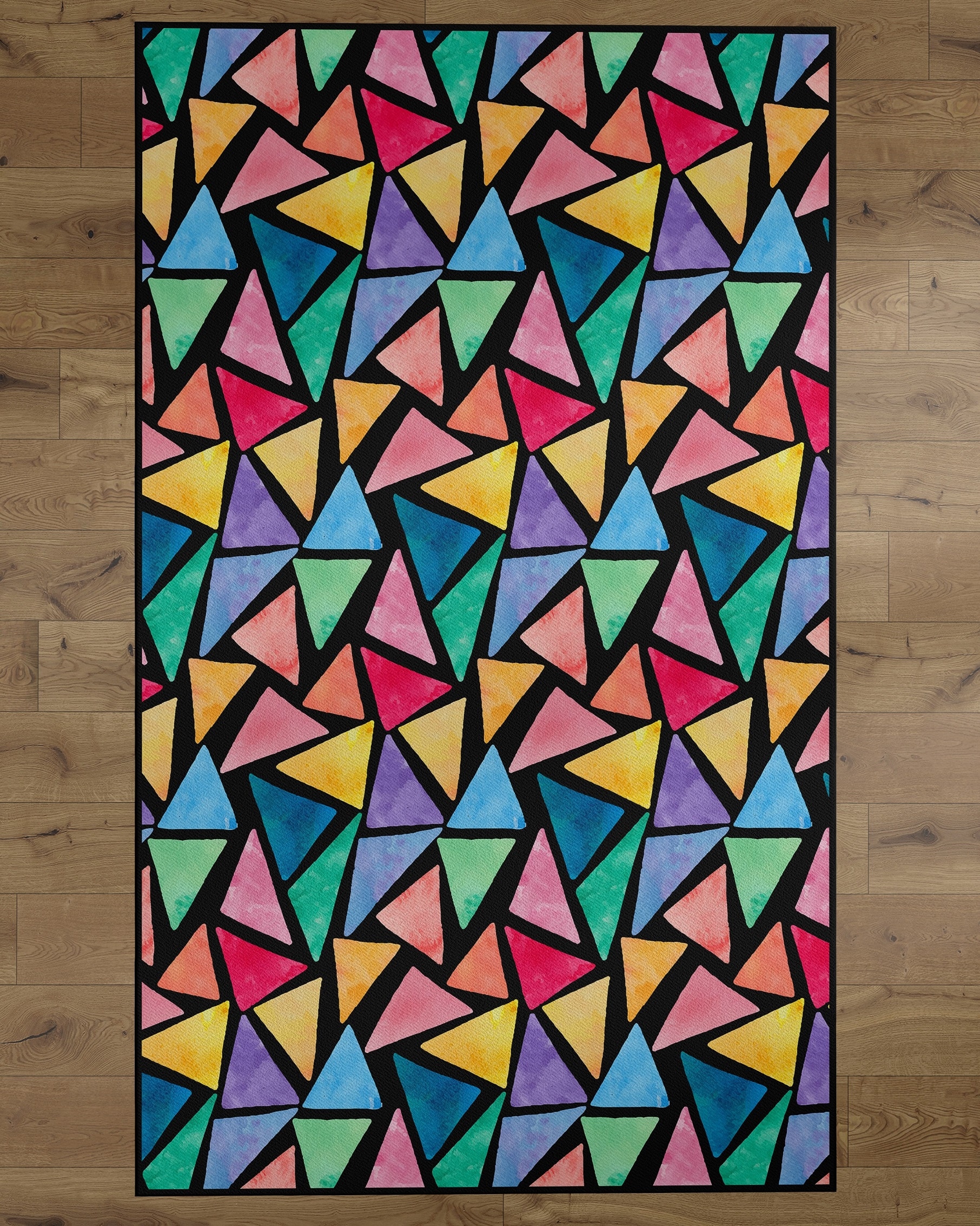 Deerlux QI003761.M 5 X 7 Multi-color Indoor Area Rug