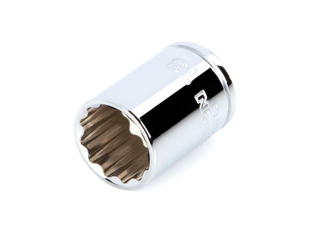 TEKTON SHD02313 1/4-in Drive Metric 13mm Shallow Socket
