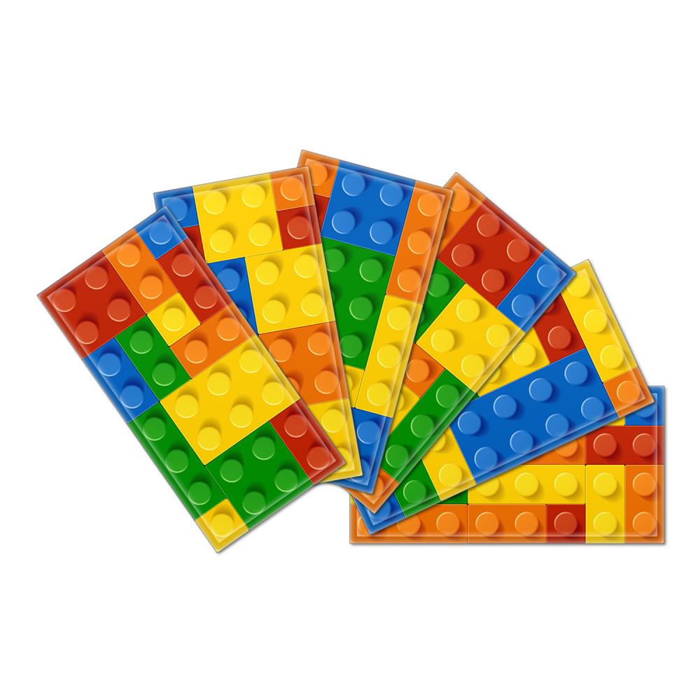 Instant Mosaic 1510101 Upscale Designs 64-Pack Multicolor 3-in x 6-in Glossy Glass Random Wall Tile