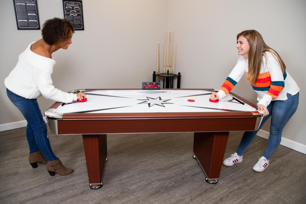 Hathaway Midtown Freestanding Composite Air Hockey Table at Lowes.com