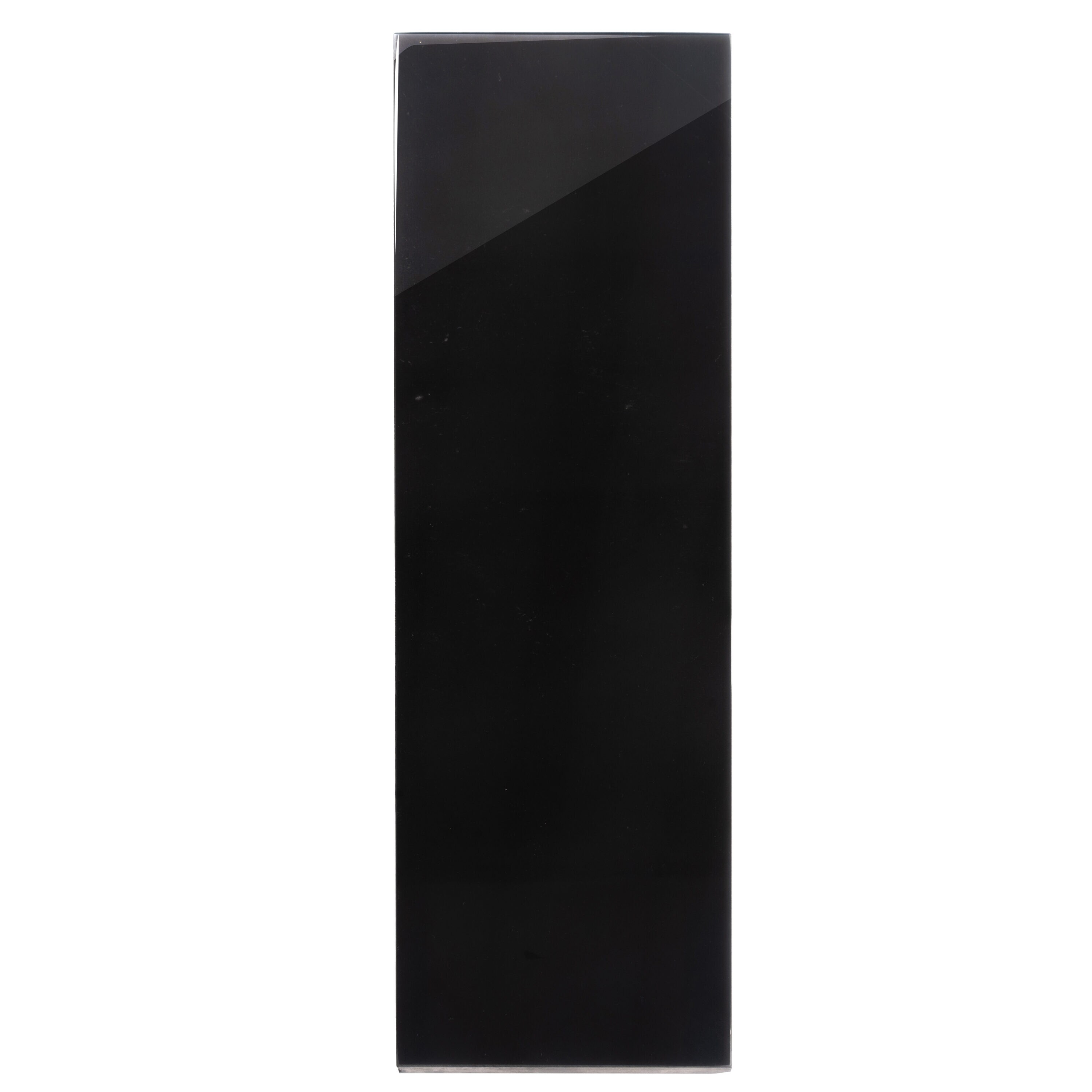 Grandis Black Polished Marble Subway Wall & Floor Tile
