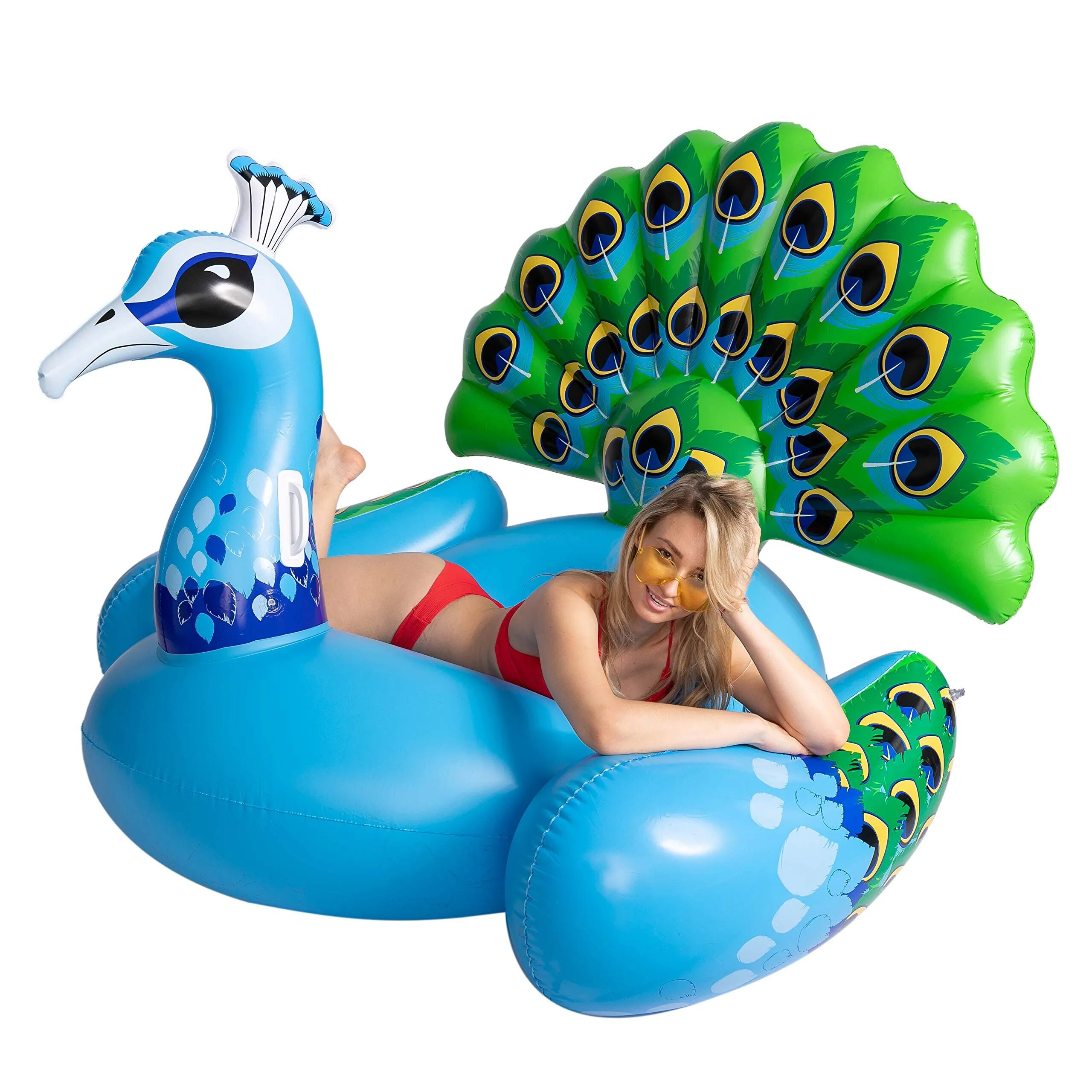 SYOURSELF Pool Floaties for Adults with Drink Holder,Thickened
