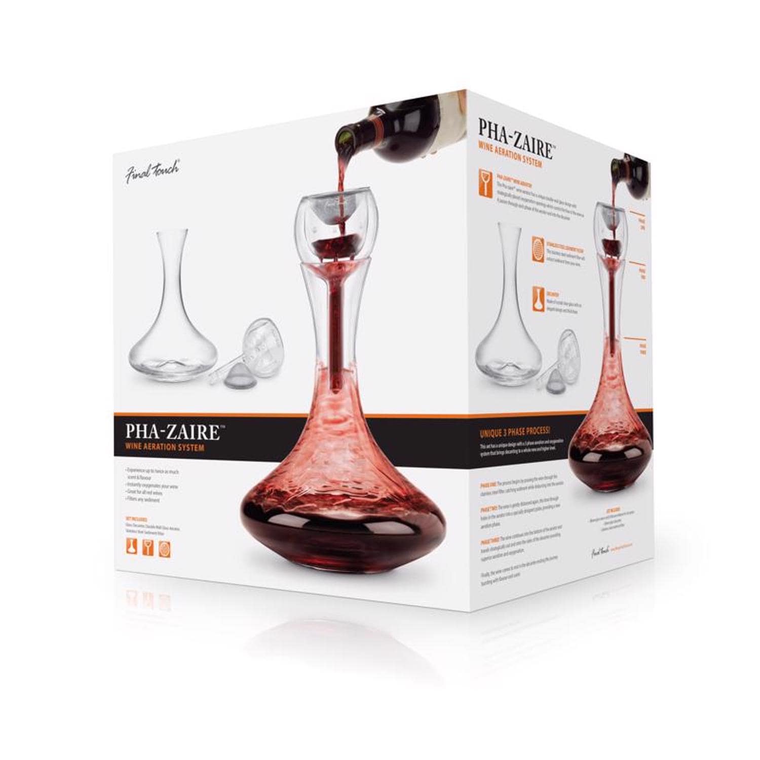 Final Touch  Pha-Zaire Clear Glass Aerator