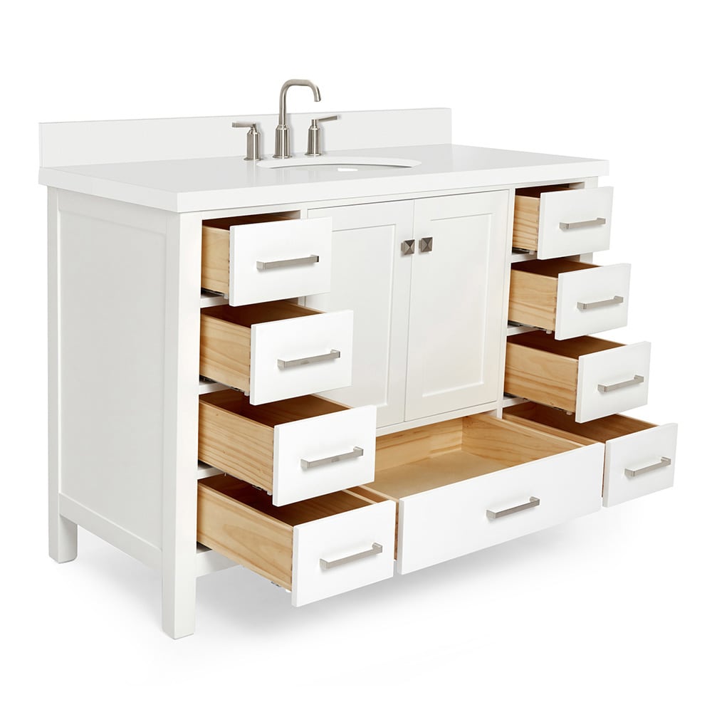 ARIEL A049SWQOVOWHT Bath-Vanity-Combo - View #6