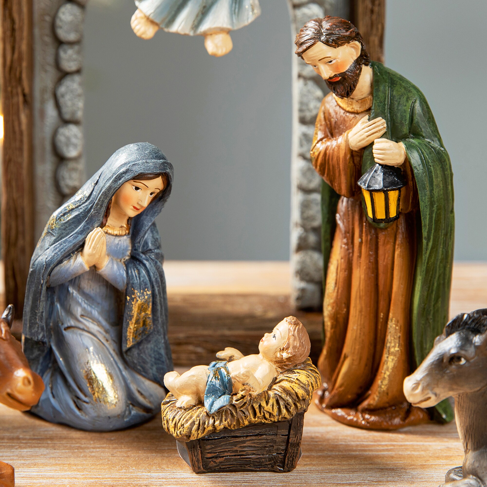Glitzhome 2030700003 Table-Christmas-Decorations - View #7