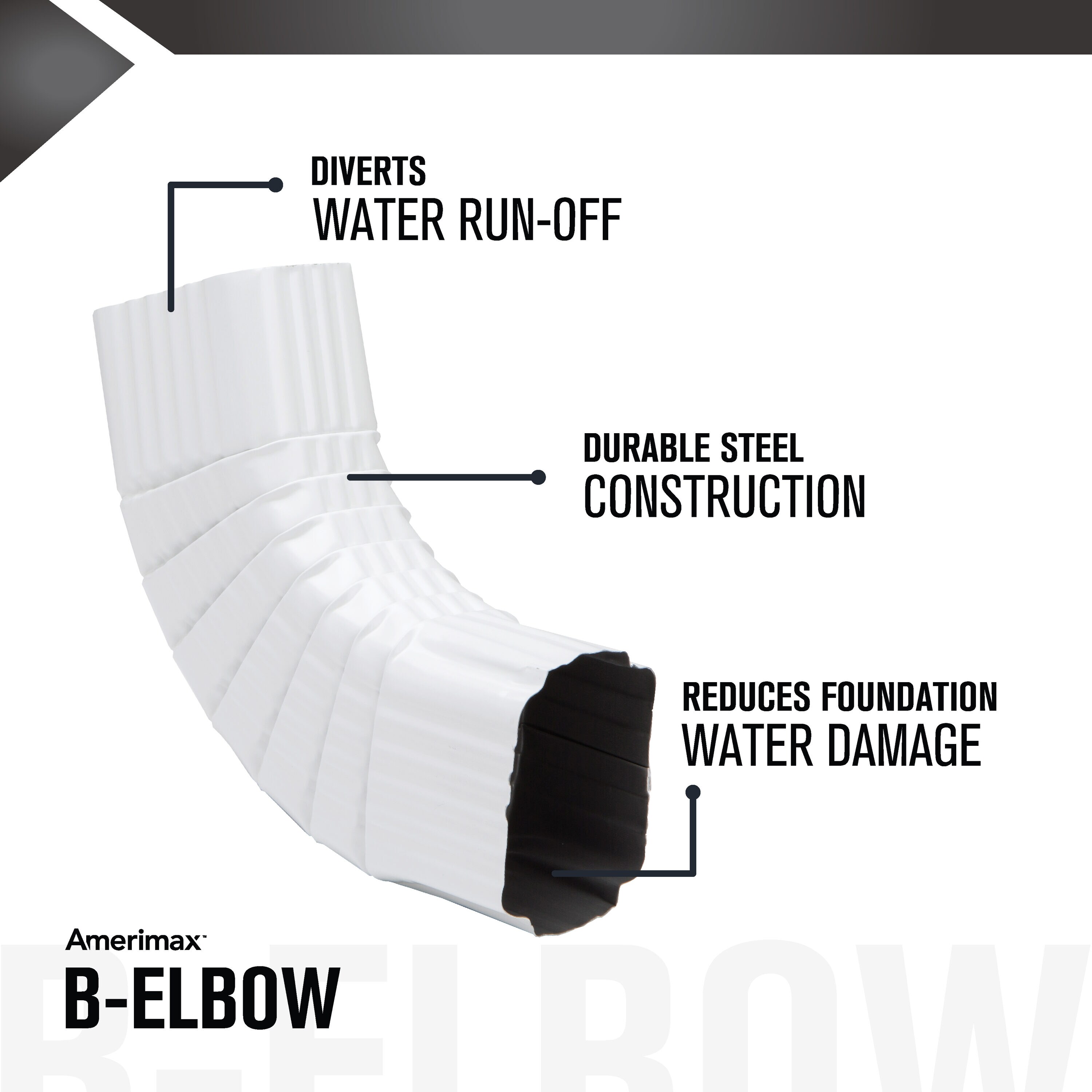 Amerimax 33065 Downspout-Components - View #2