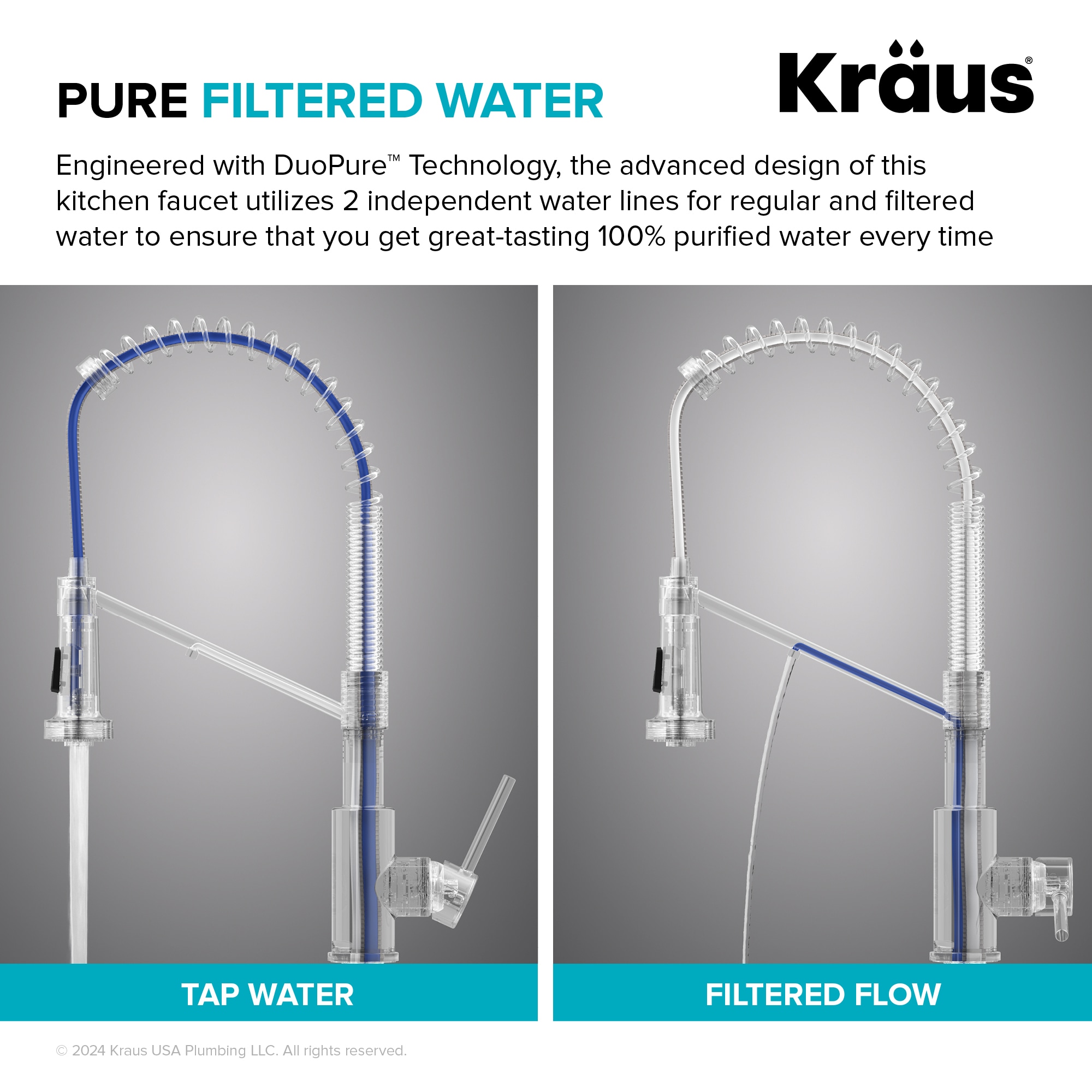 Kraus KFF-1610SFACB Kitchen-Faucets - View #7