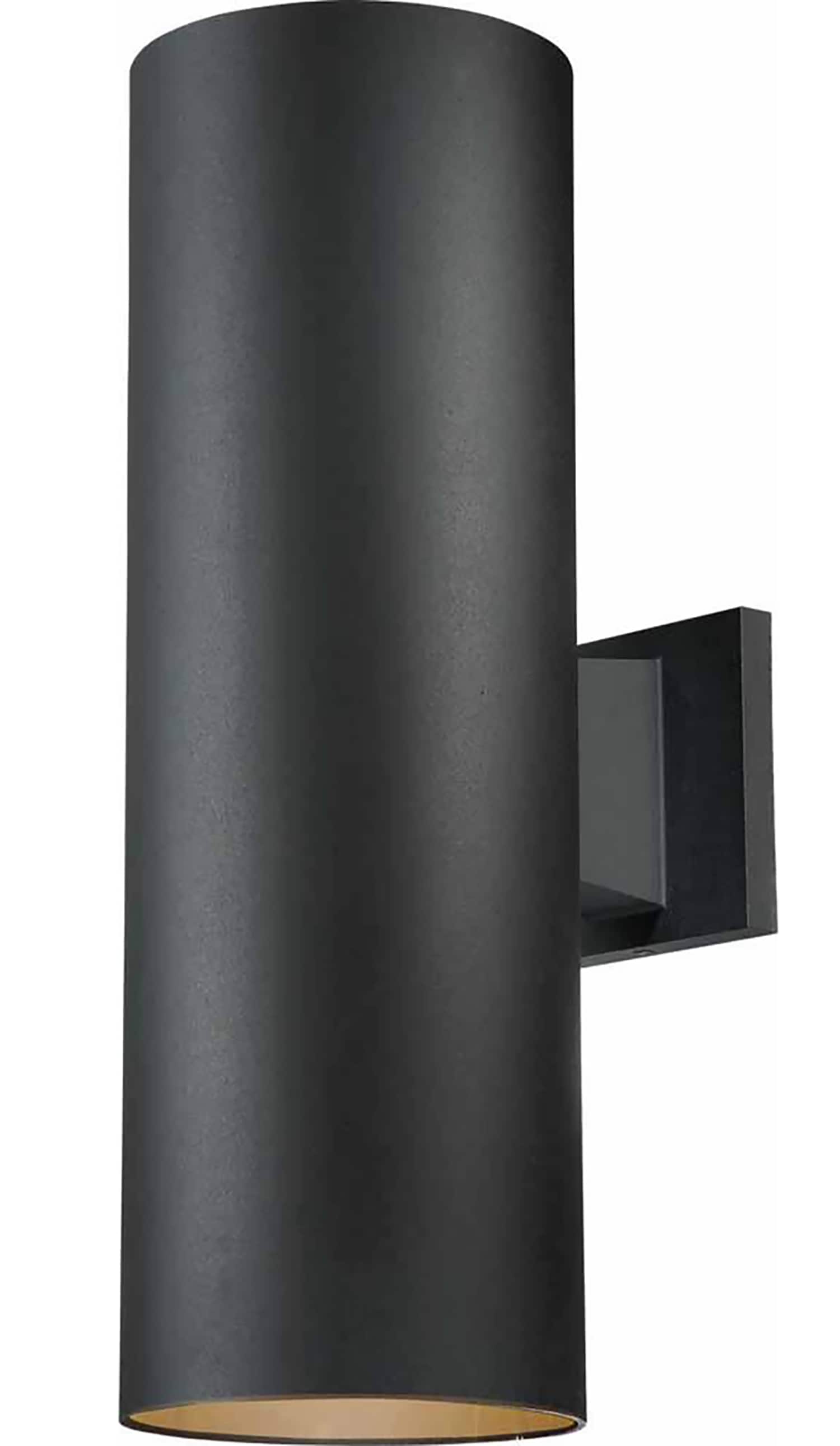 18" Black Bronze Direct Wired Electric Outdoor Sconce