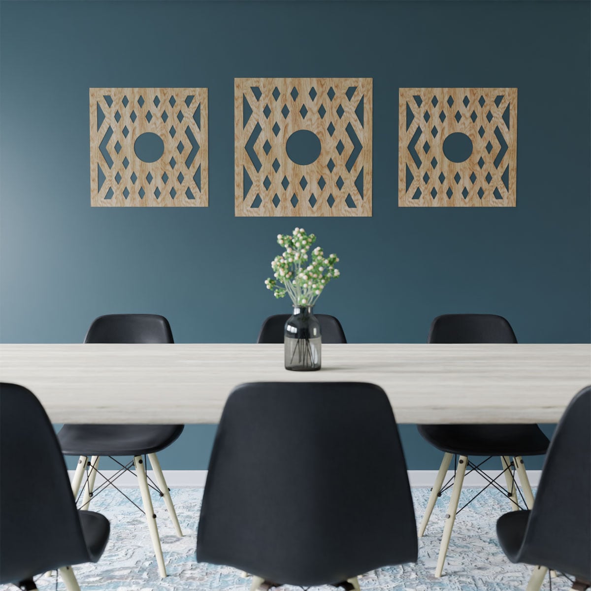 Ekena Millwork CMWP32X32X0250CHRO Ceiling-Medallions - View #6