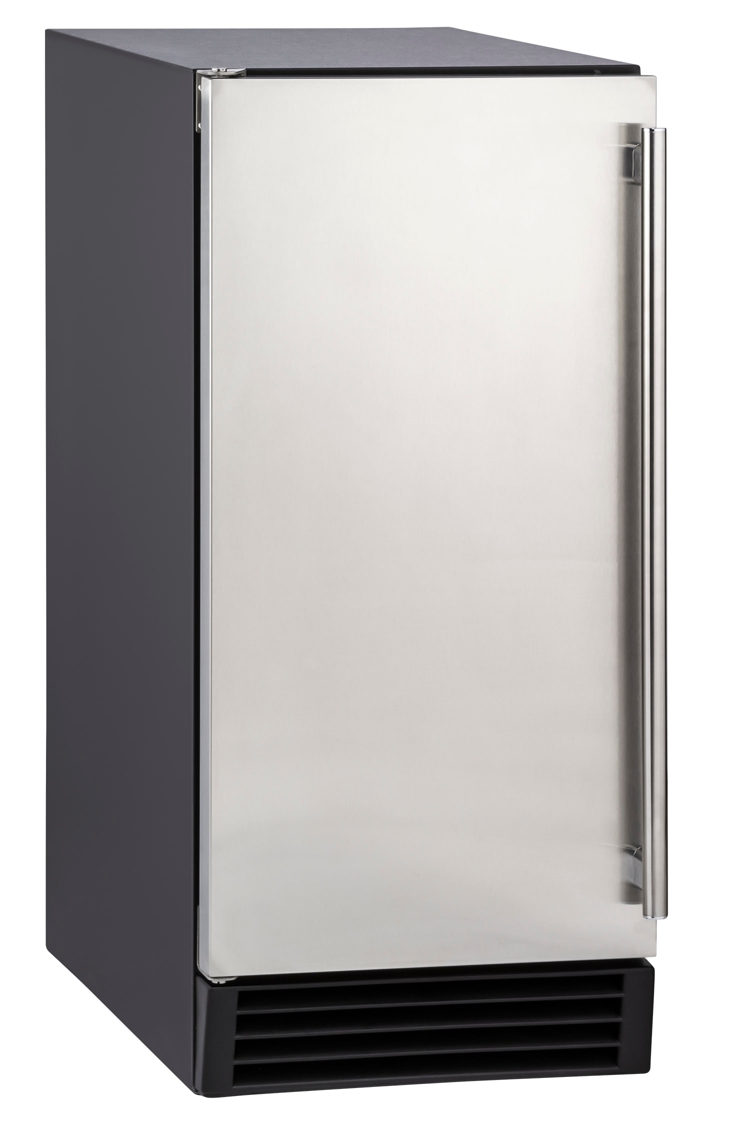 NewAir 80-lb Left-swing Door Freestanding/Built-In For Commercial Use Craft  Ice Maker (Stainless Steel) in the Ice Makers department at
