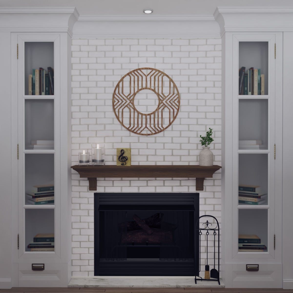 Ekena Millwork CMWP18X18X0250EPWA Ceiling-Medallions - View #9
