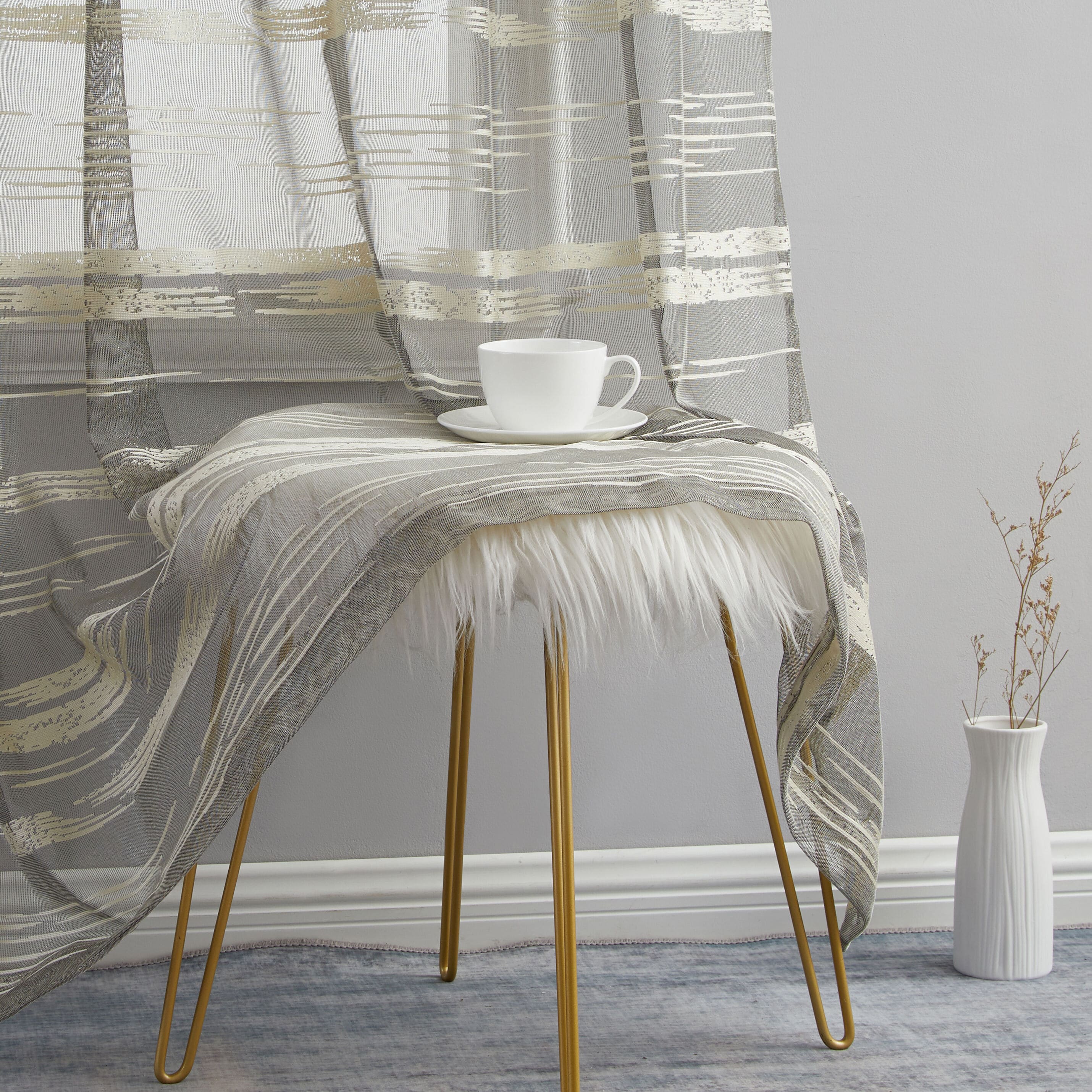 HLC.me BRDWY-96-BEIG curtains - View #3