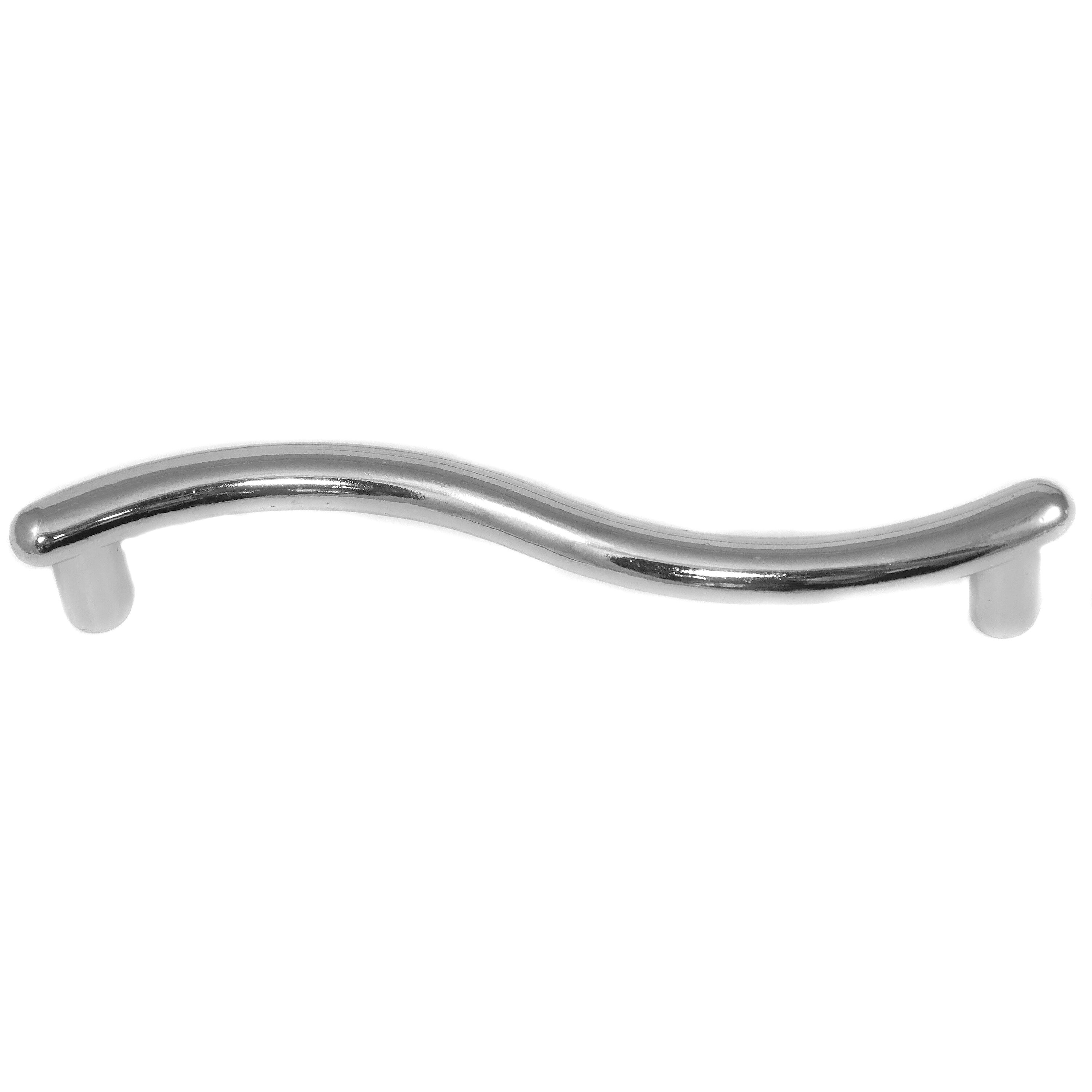Laurey 25126 Delano 3-3/4-in , 96mm Center to Center Polished Chrome Novelty Handle