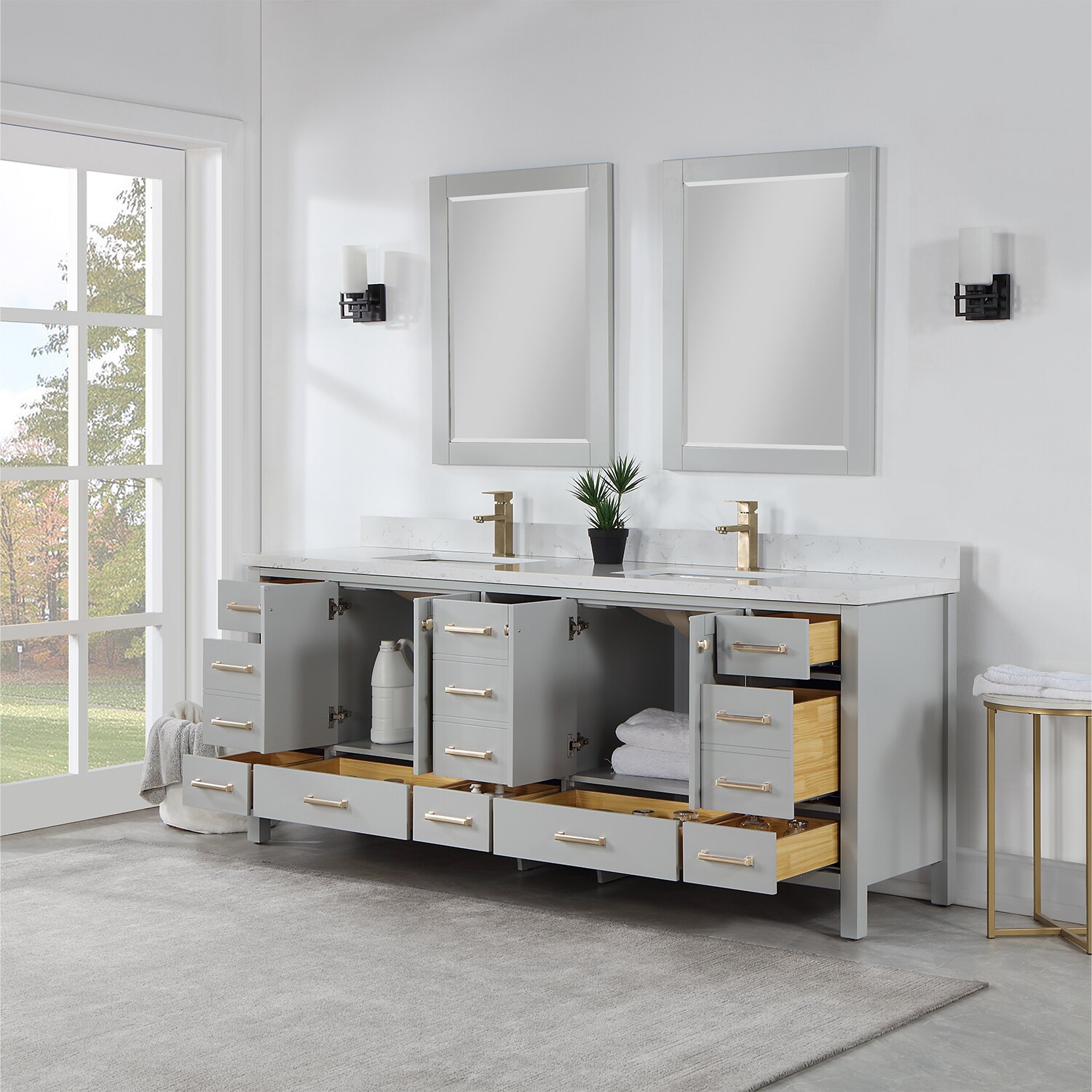 Vinnova 785084-PG-WS Bath-Vanity-Combo - View #3