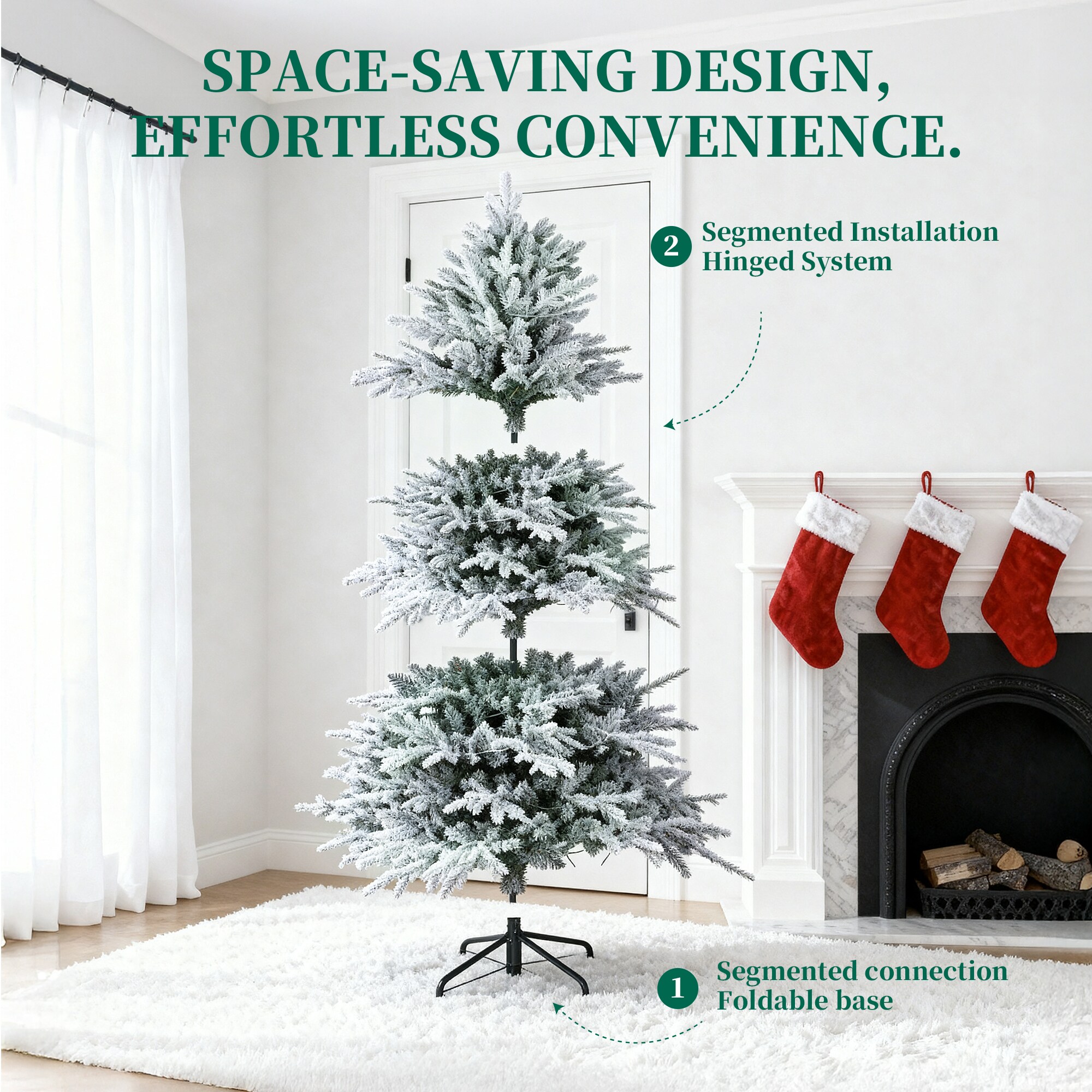 Fenbeli ZMMLSZ3209 Artificial-Christmas-Trees - View #8