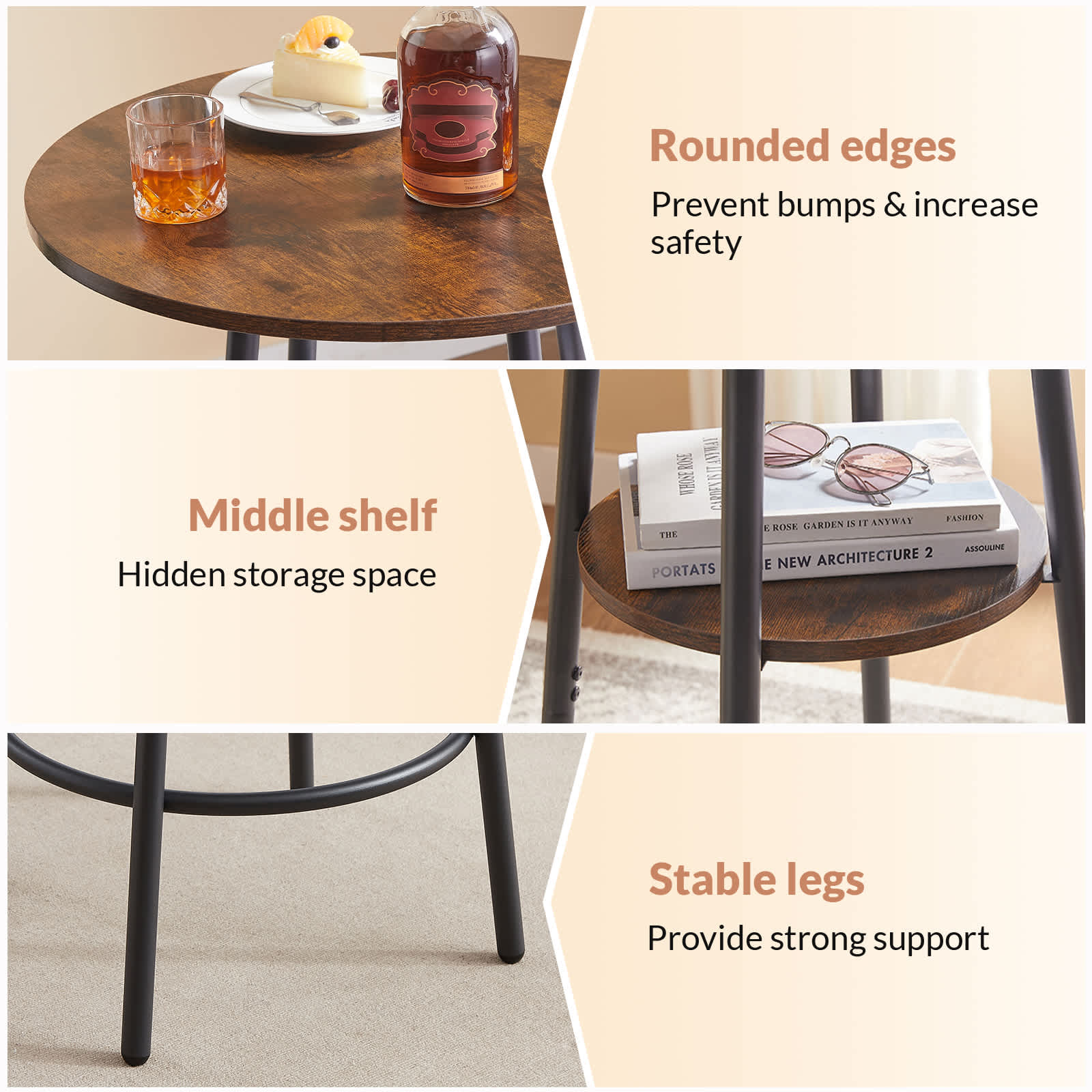 Zevemomo MZEVEG108 stools - View #3