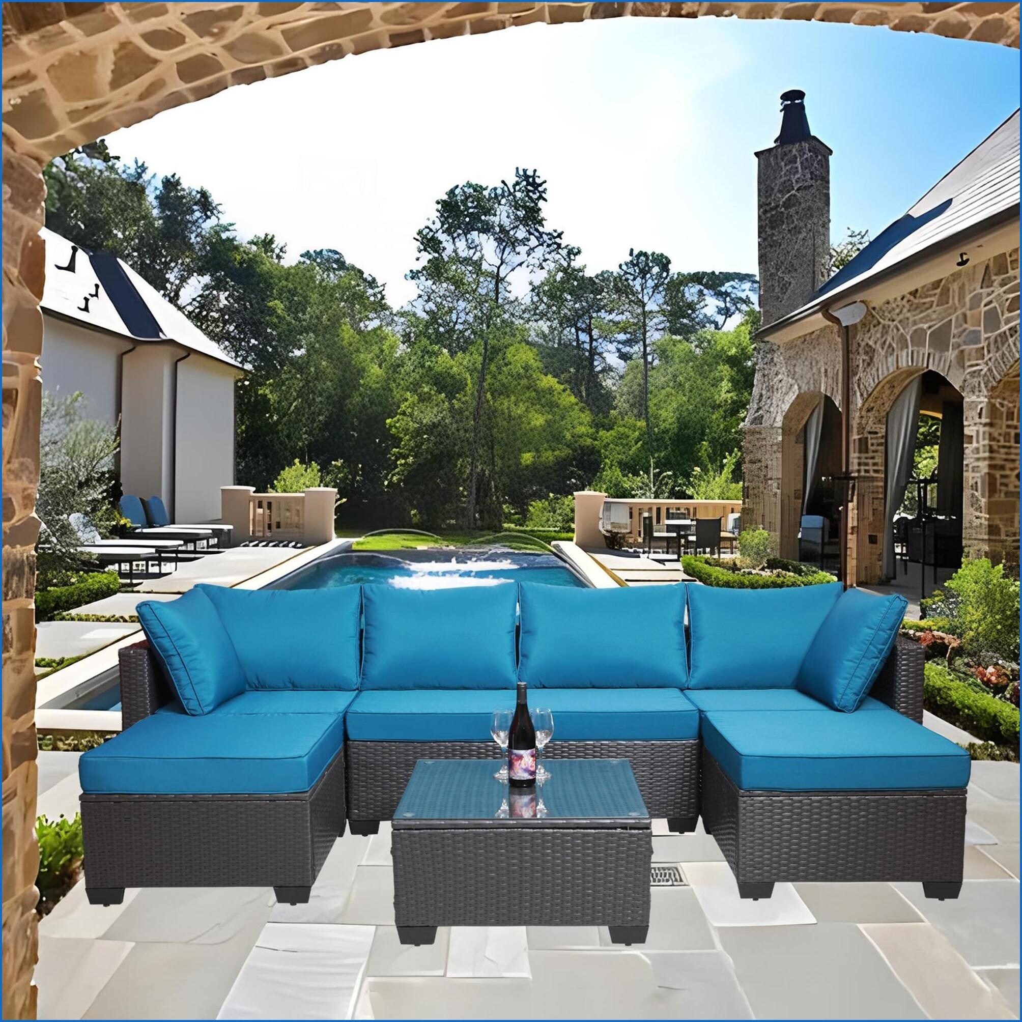 Watnature YAGMOLF6WUHJ Patio-Furniture-Cushions - View #5
