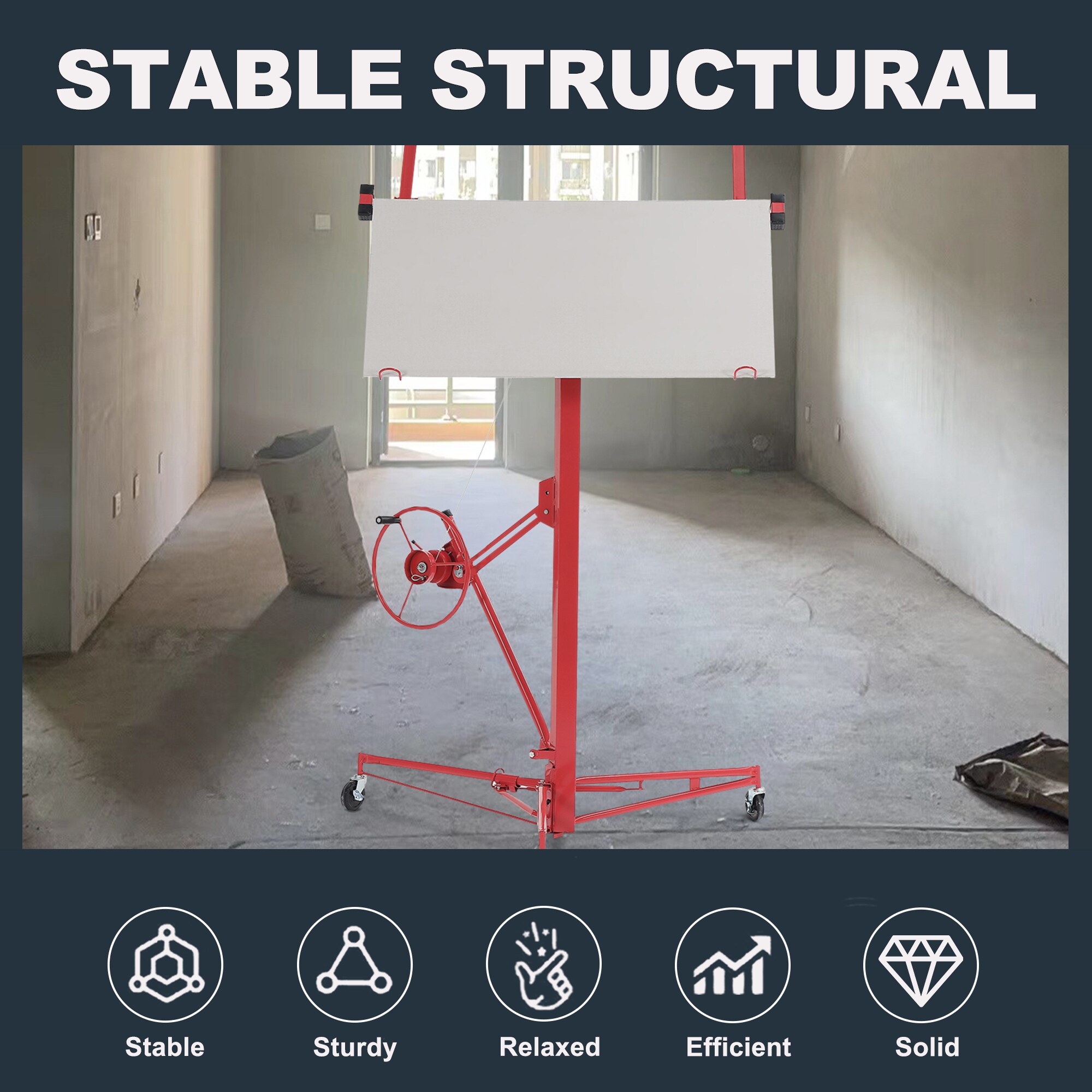 Tatayosi T-SJ016R Drywall-Panel-Carriers - View #7