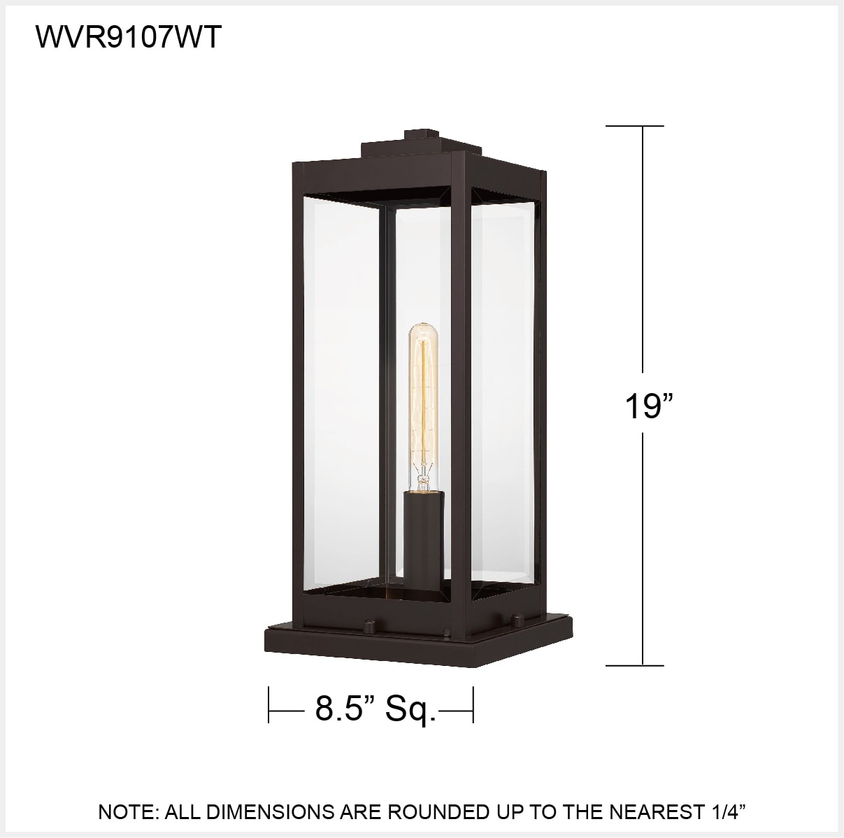 Quoizel WVR9107WT Post-Lights - View #5